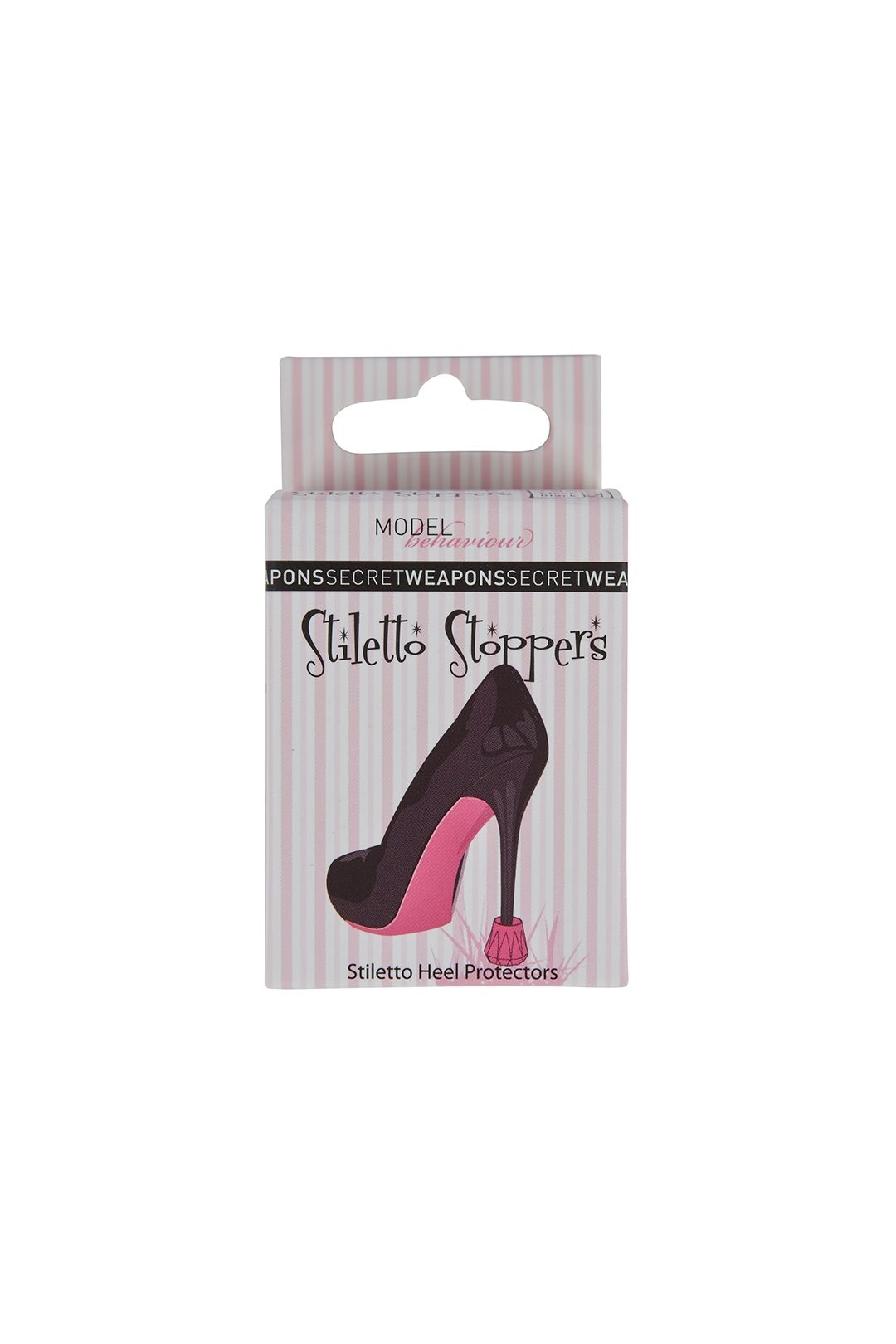 Secret Weapons - Stiletto Stoppers - Clear - Front