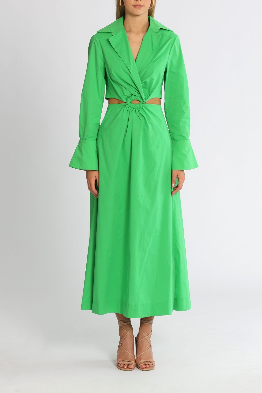 Image of Mia Long Sleeve Midi Dress