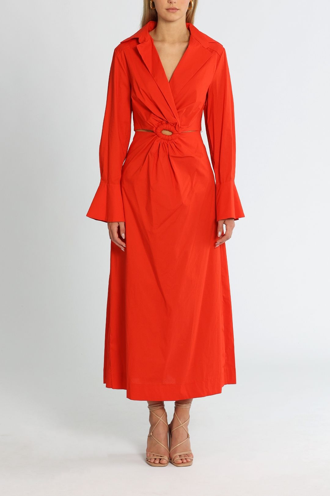 Image of Mia Long Sleeve Midi Dress