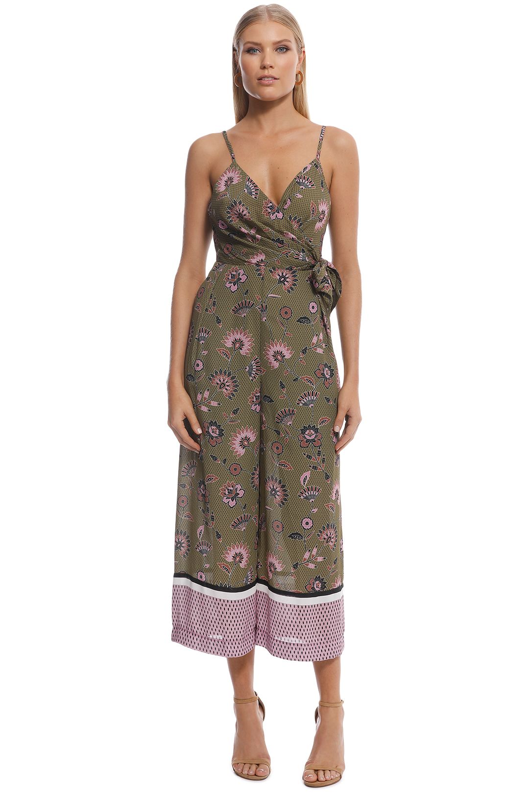 Sheike - Chintz Jumpsuit - Print - Front