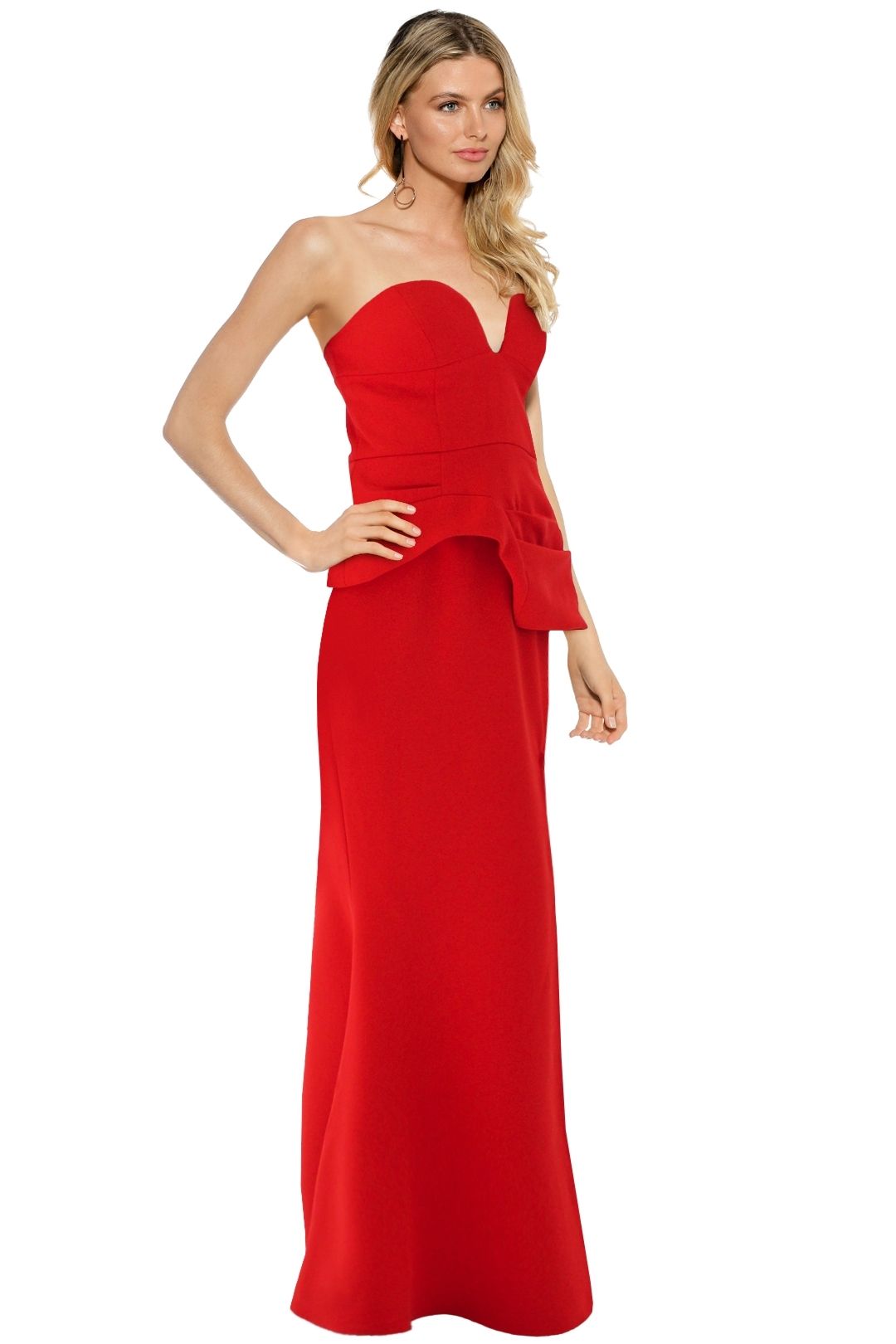 red dress sheike