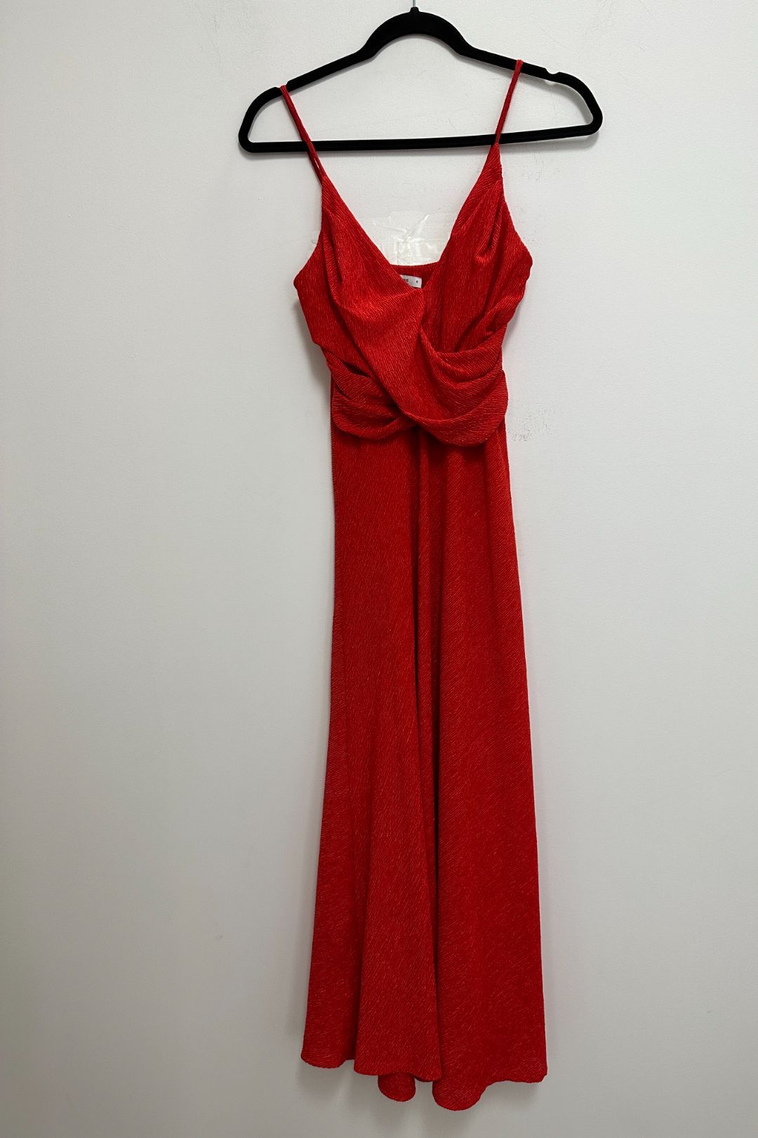 Sheike Manhattan Dress Cross Front Maxi Dress in Red 
