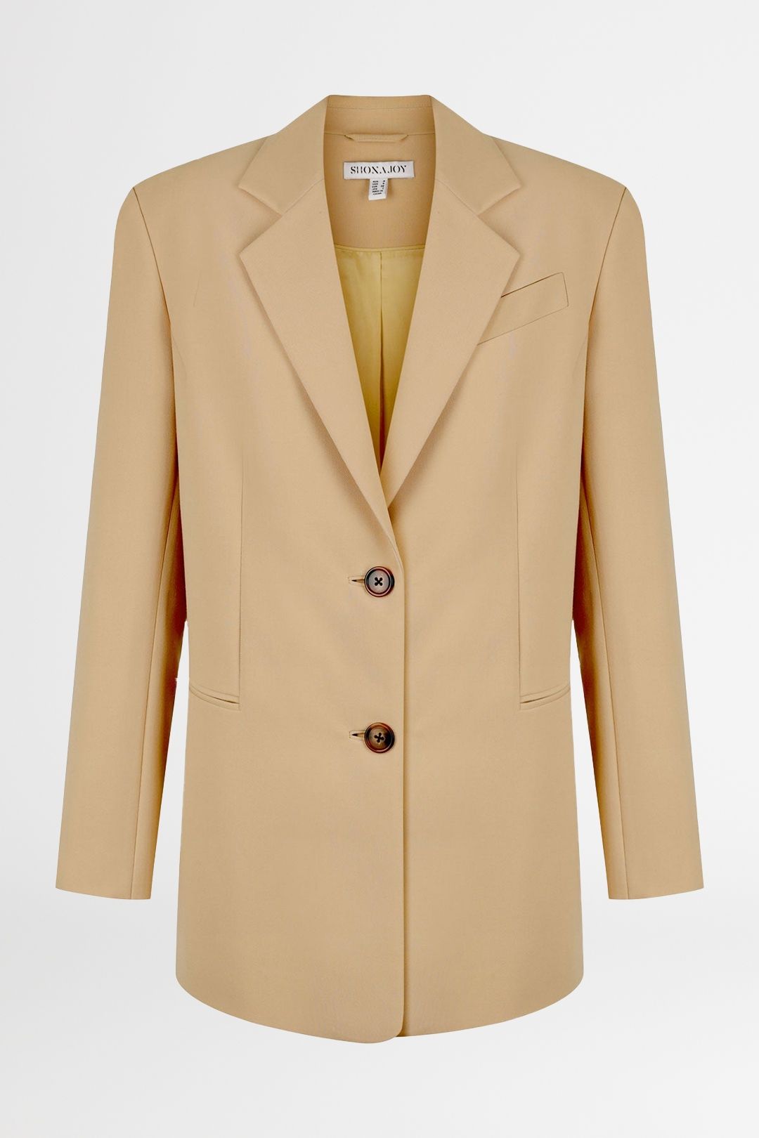 Oversized online tailored blazer