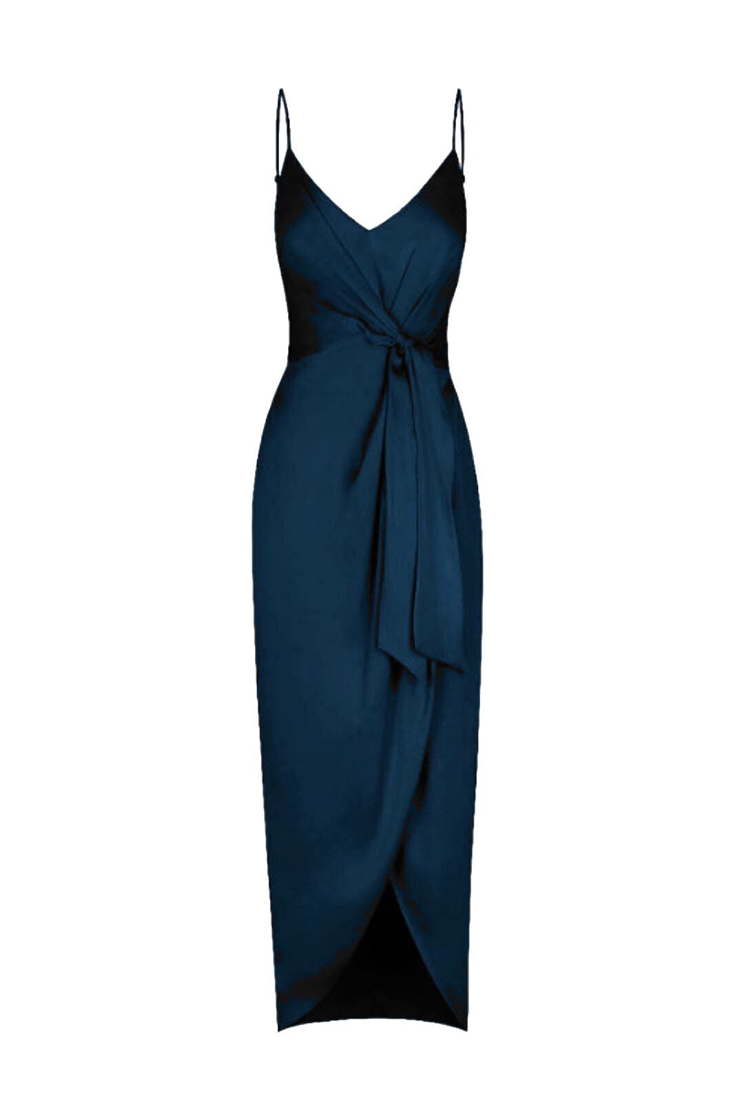 Image of Shona Joy - Luxe Cocktail Dress - Navy