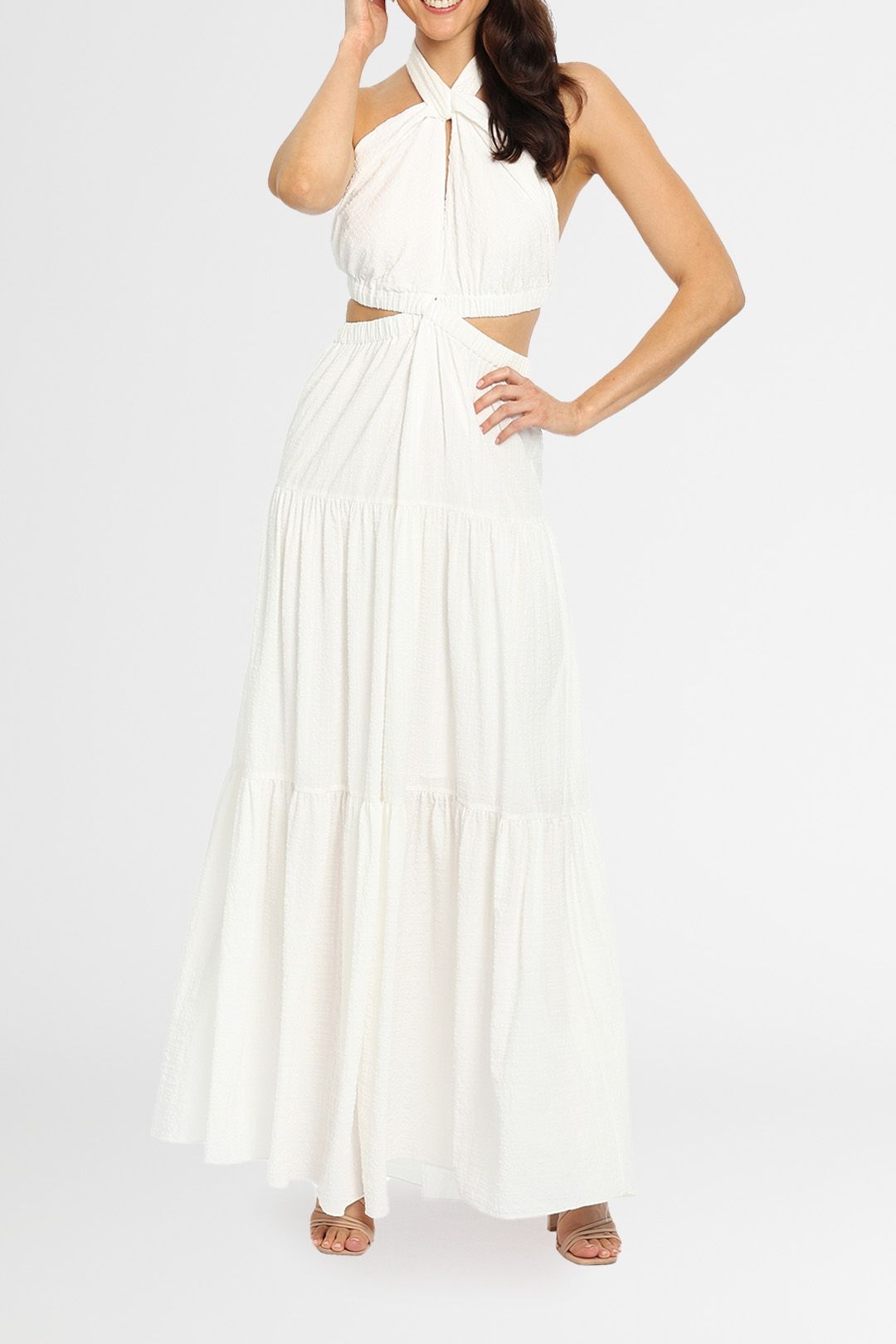 Significant Other Clementine Dress White