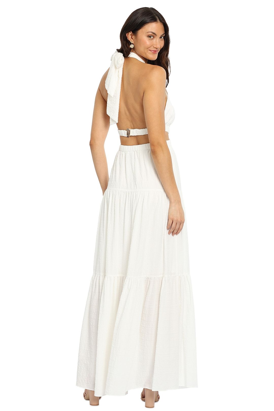 Significant Other Clementine Dress White Backless