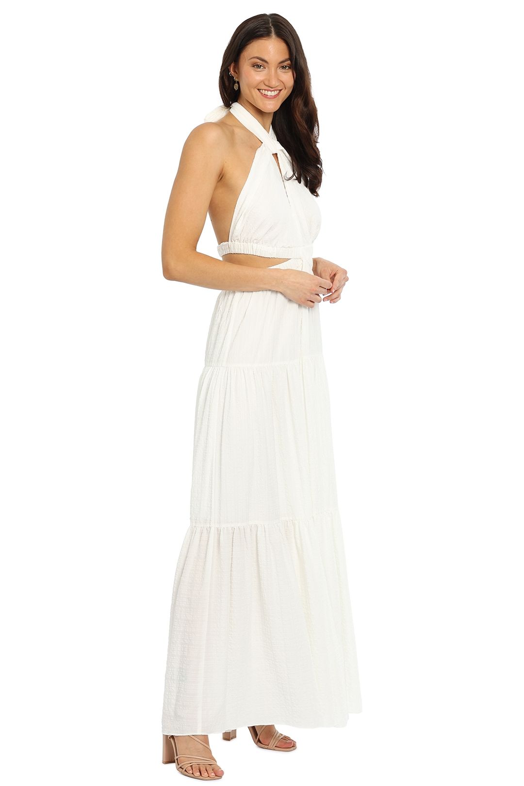 Significant Other Clementine Dress White Cutout