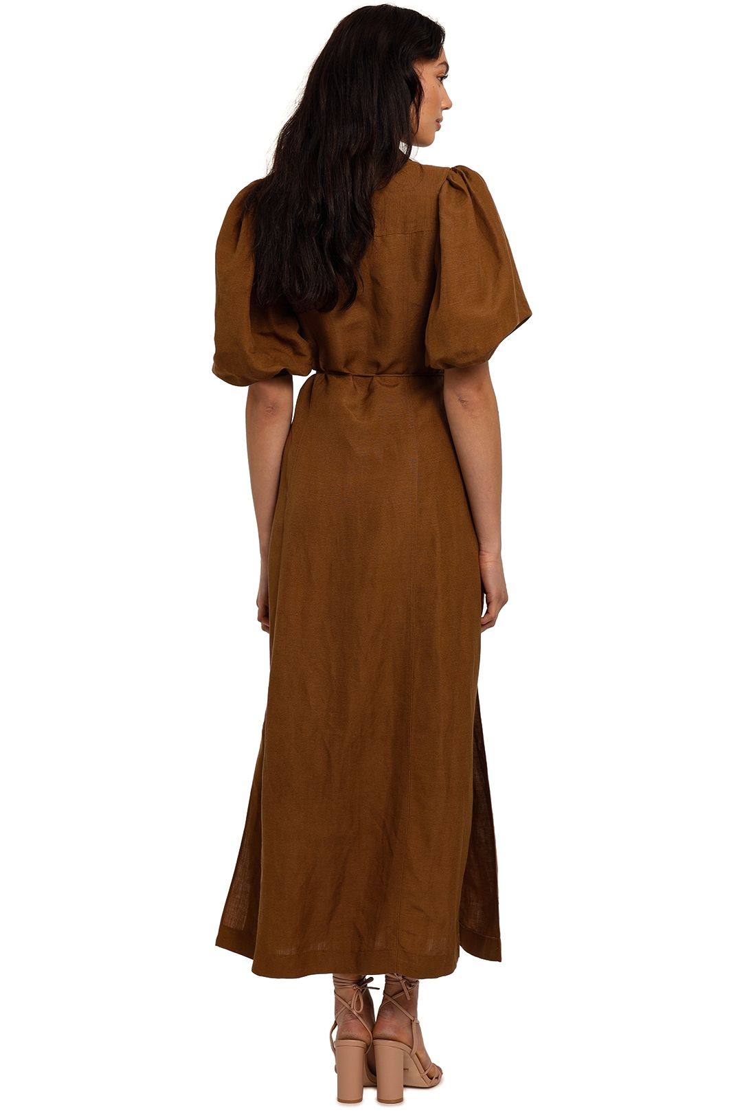 Significant Other Hazel Dress Chocolate