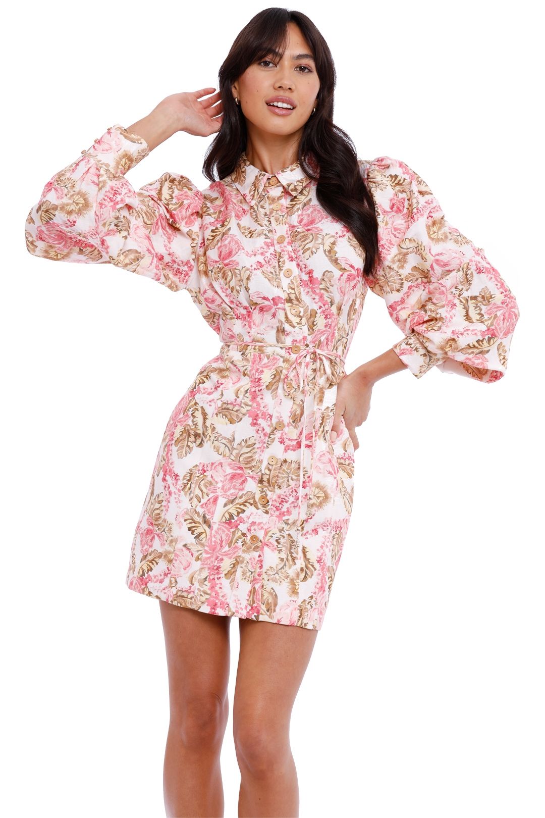 Significant Other Leonie Dress Floral shirt