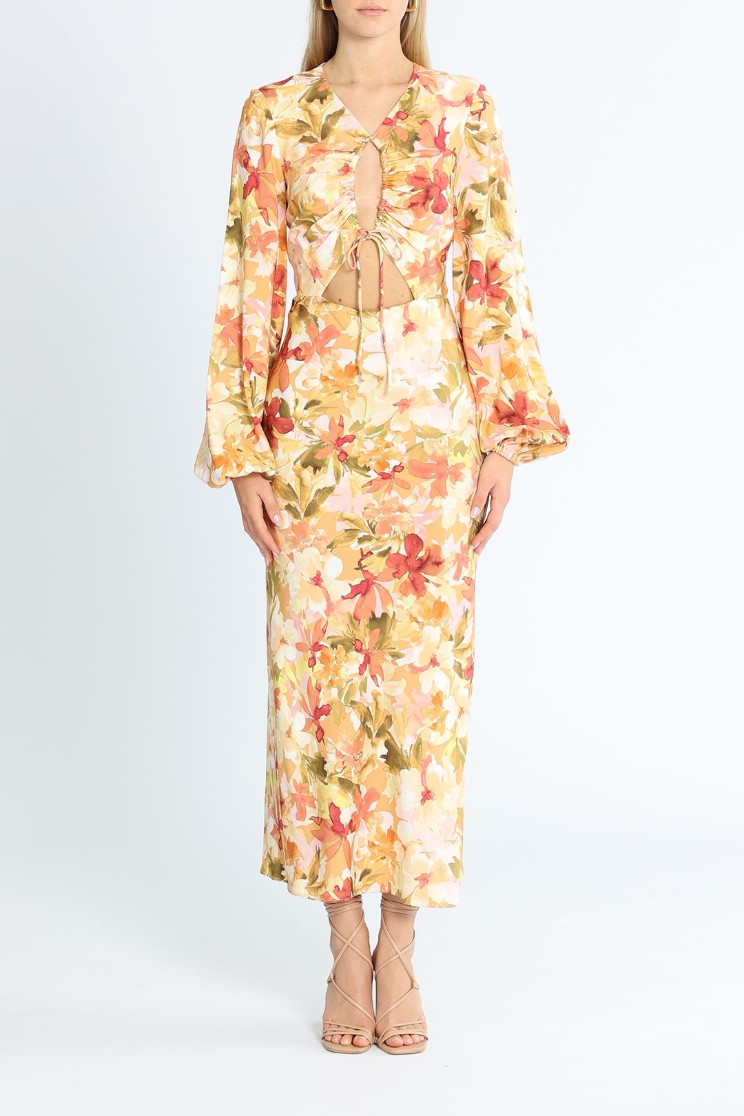 Hikari Dress | Rococo Sand | GlamCorner