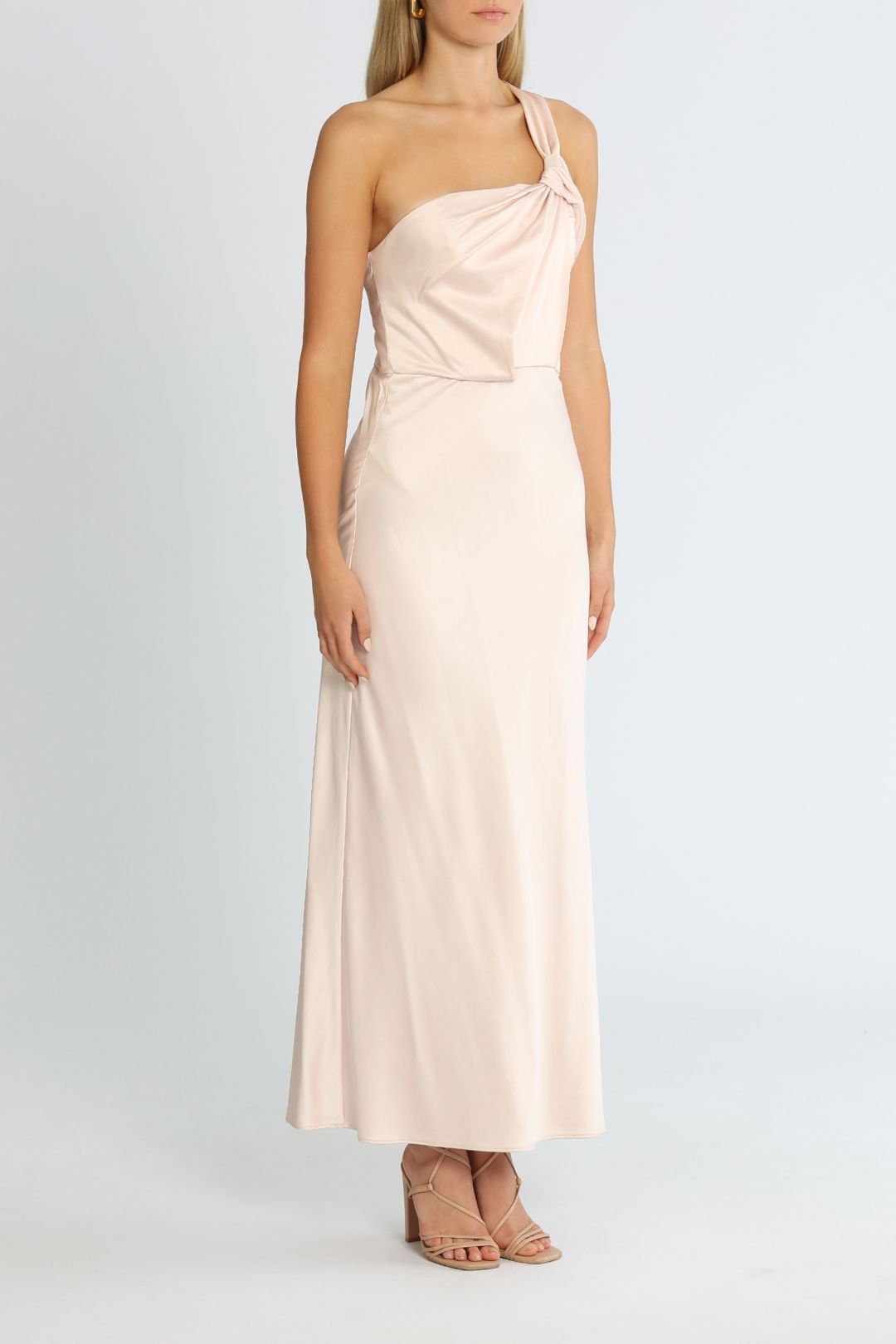 Significant Other Macy Dress Blush Satin
