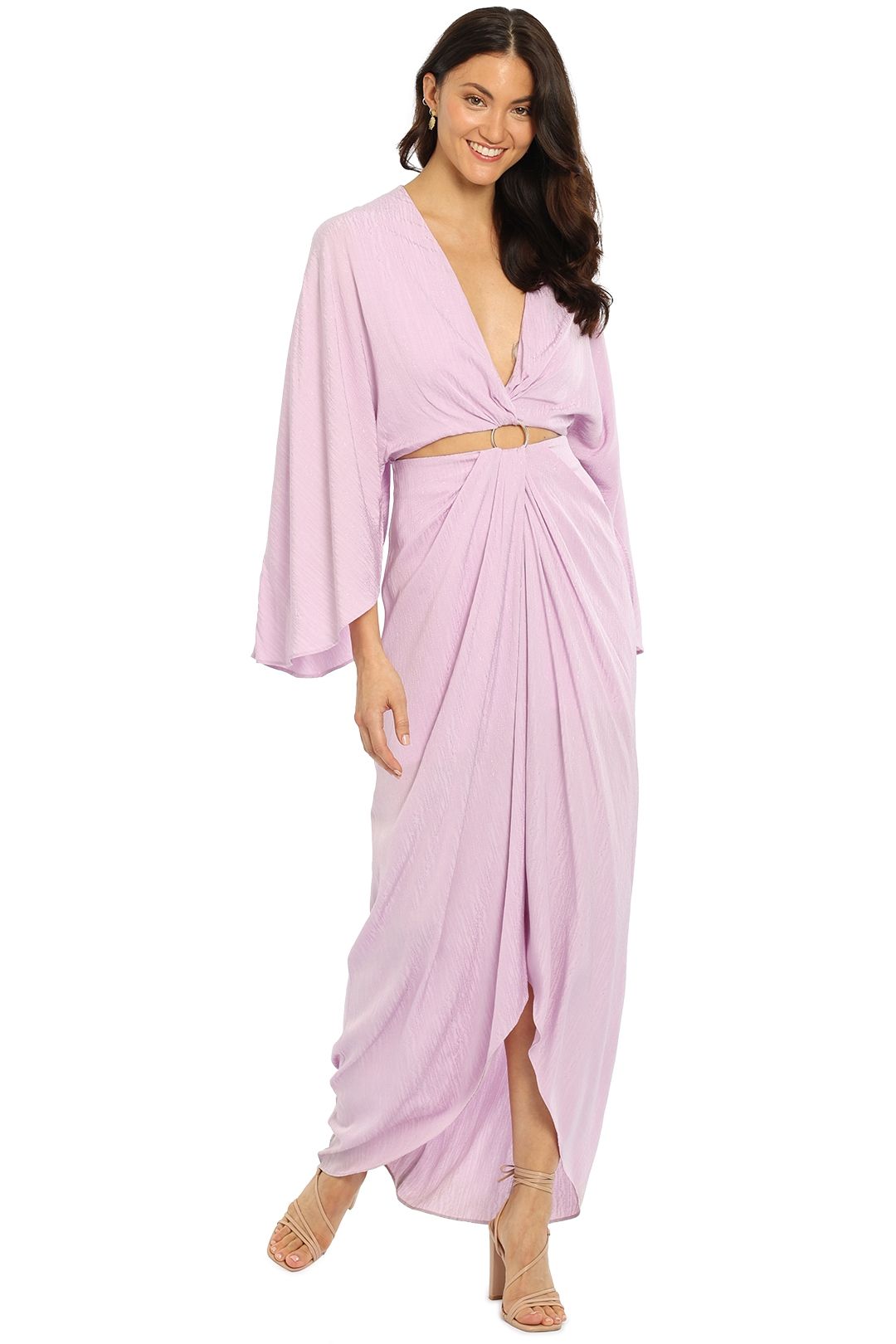 Significant Other Provence Dress Lilac Cutout