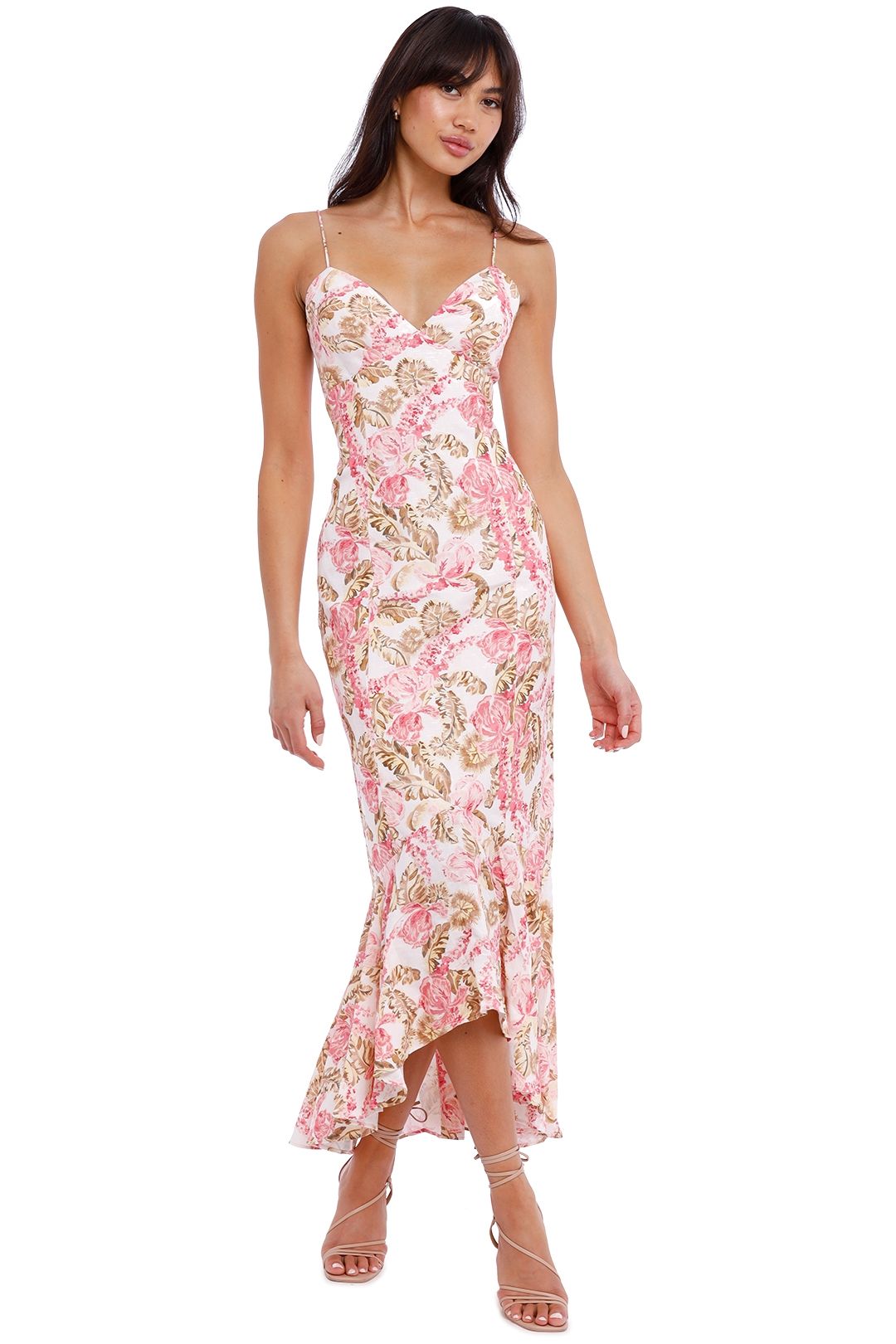 Significant Other Sangria Dress Floral pink