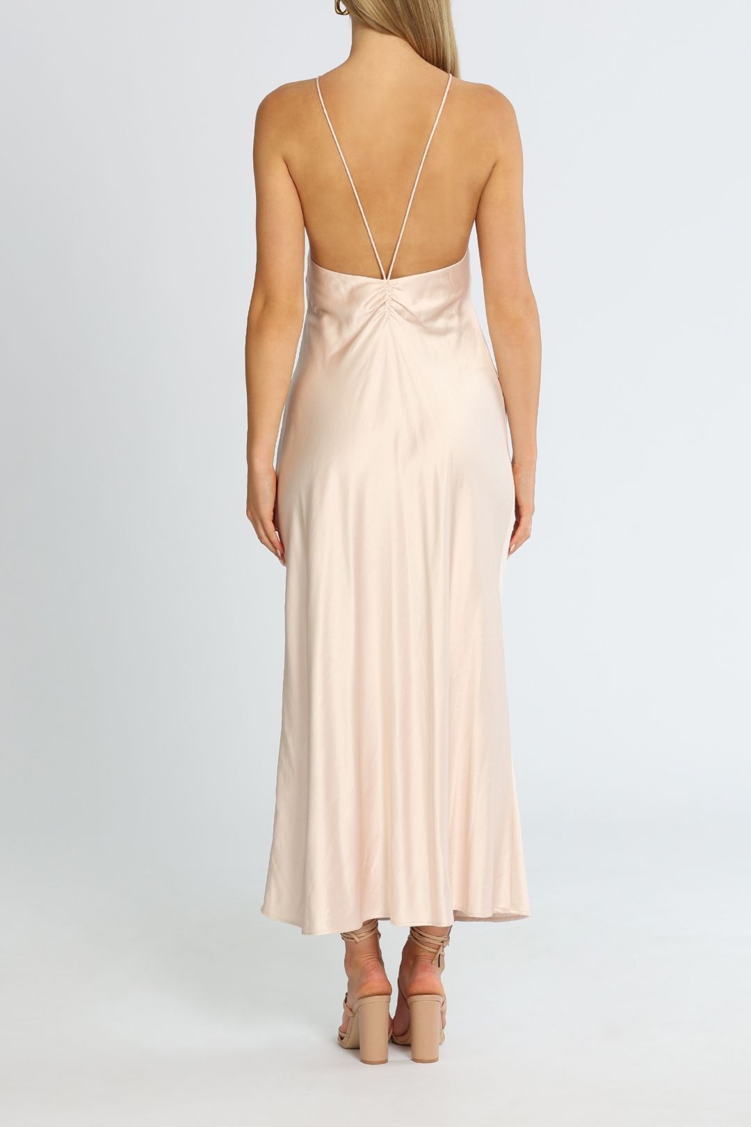 Significant Other Vienna Dress Blush Backless