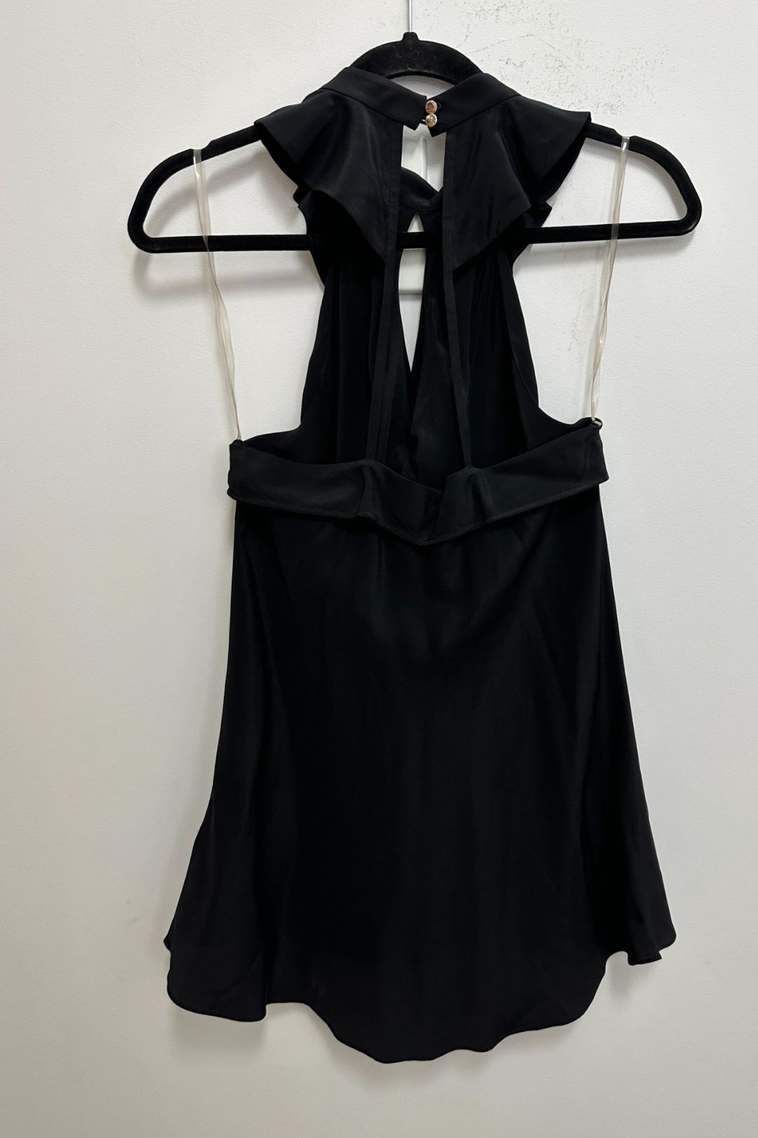 Sass and Bide Silk Tales Evening Top in Black
