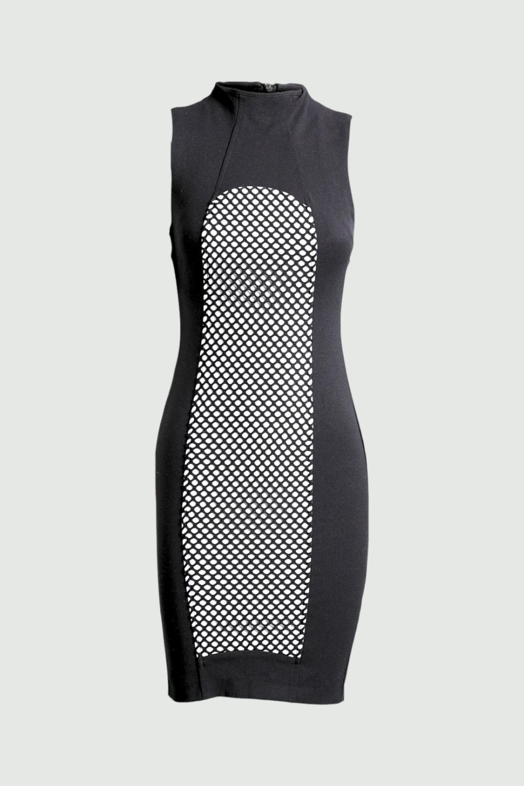 Sheike Sleeveless Midi Dress in Black 