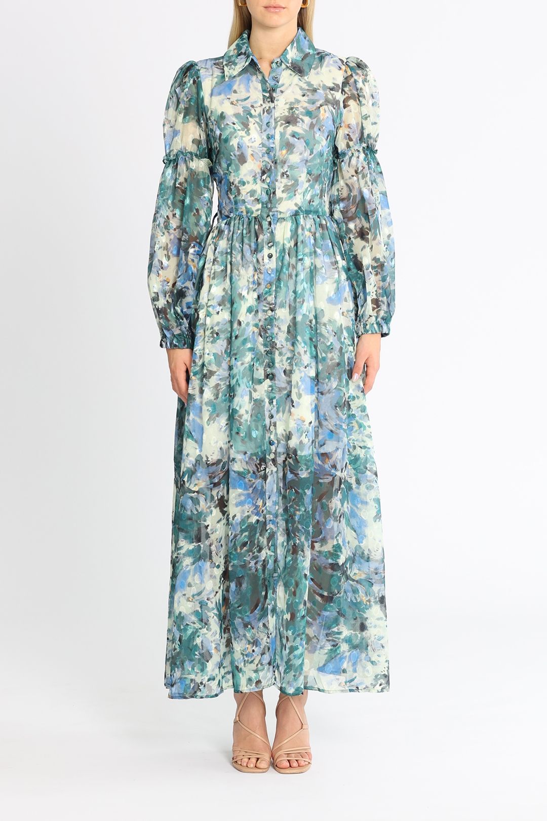 Sofia Maxi Dress - Blue