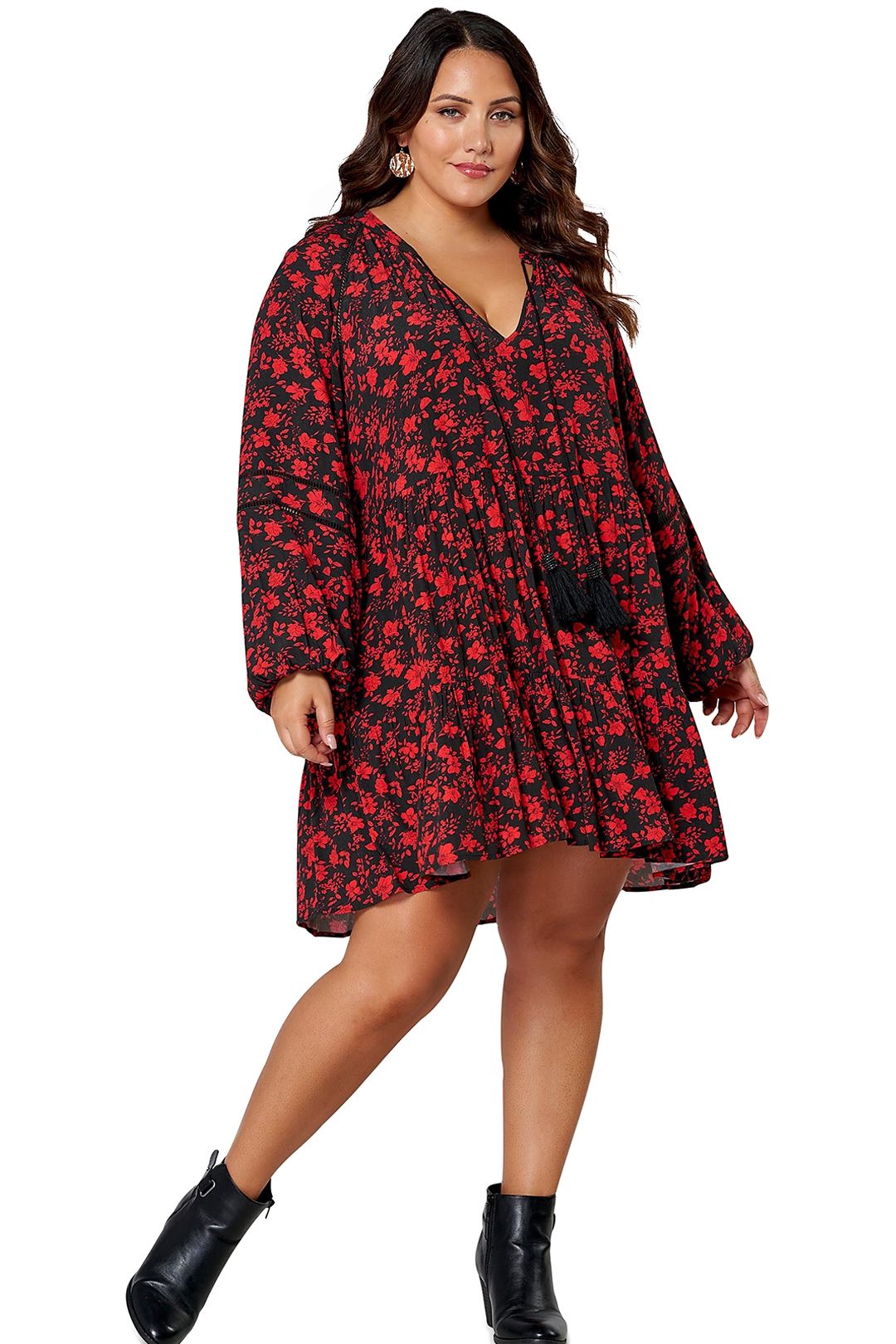 Something and Olivia Cyndi Smock Dress