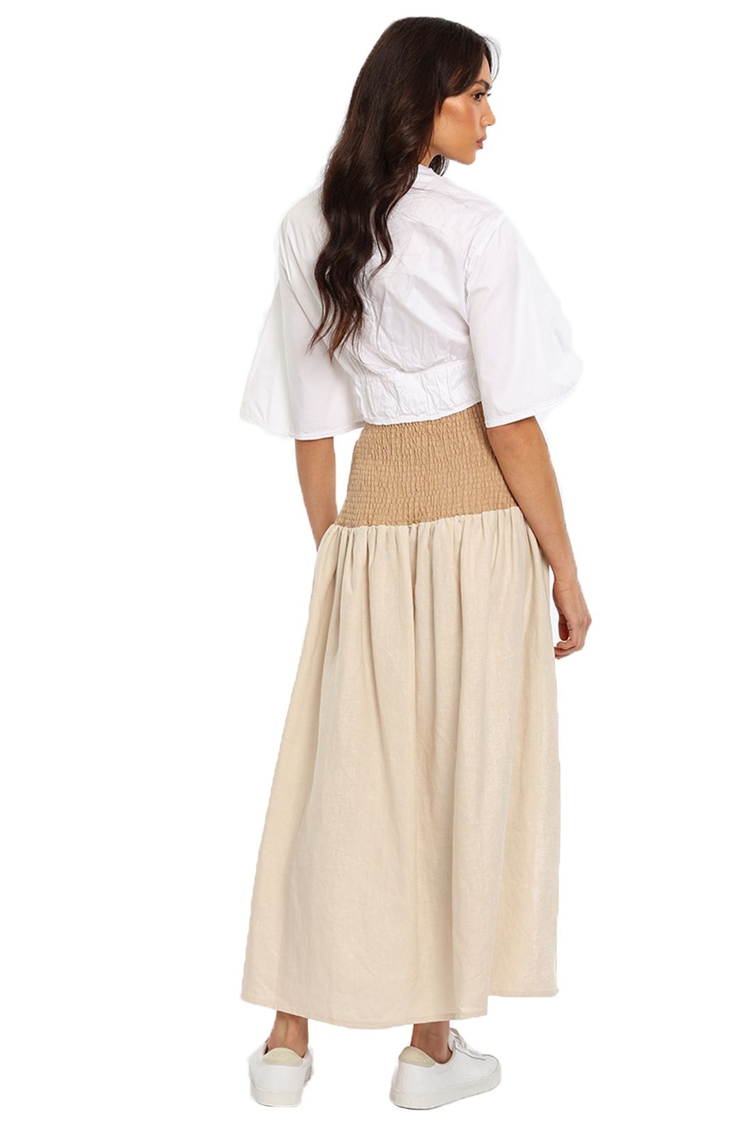 Sovere - Trio Maxi Skirt cream 