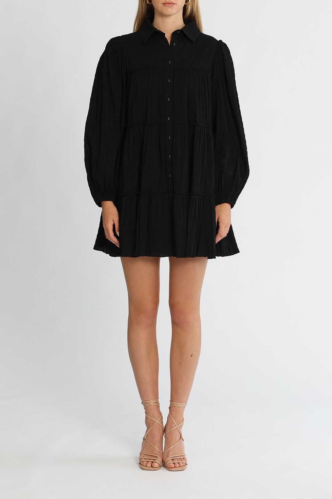 SOVERE Zepher Mini Dress Noir