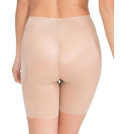 Spanx - Skinny Britches Nude Mid Thigh Short - Nude - Back