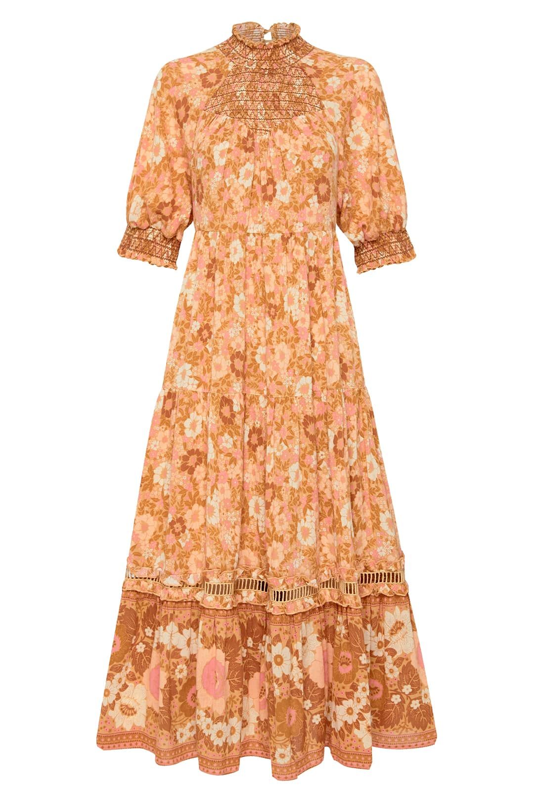 spell anne midi gown