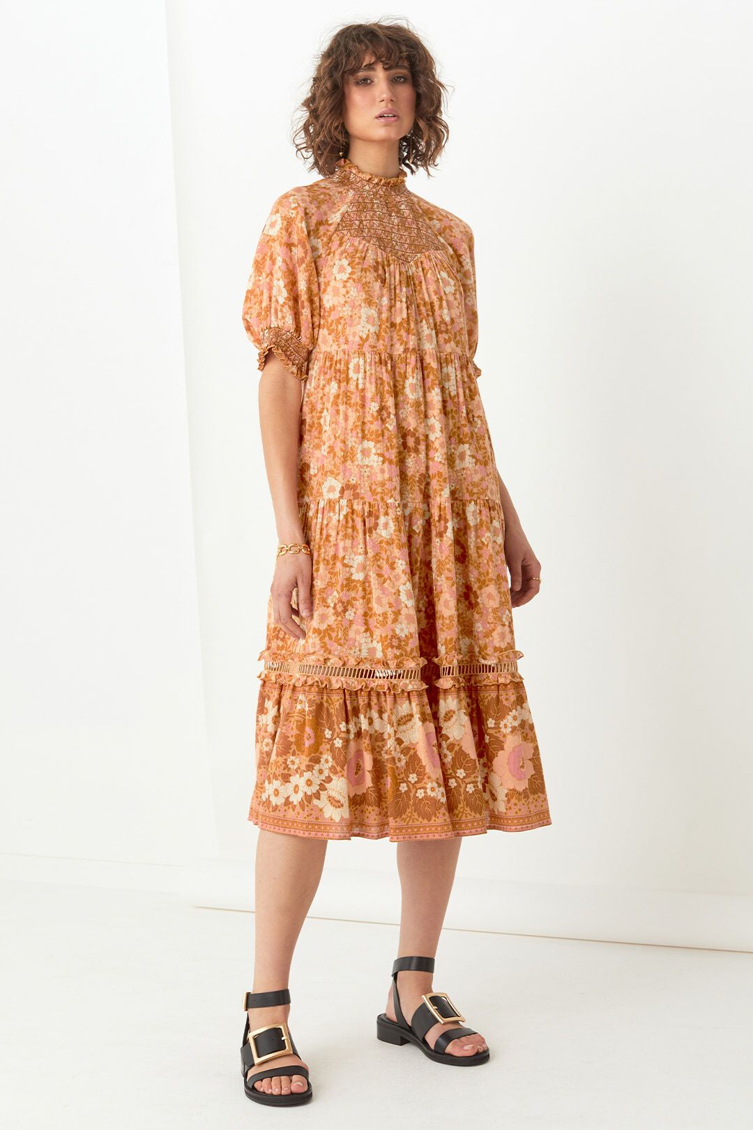 spell anne midi gown