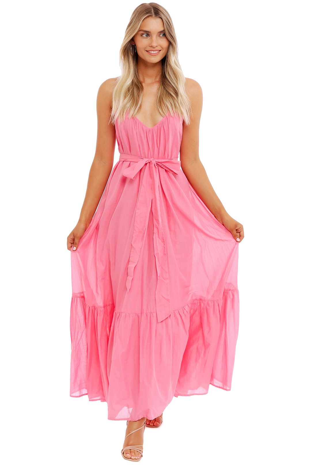 strappy maxi dress casual