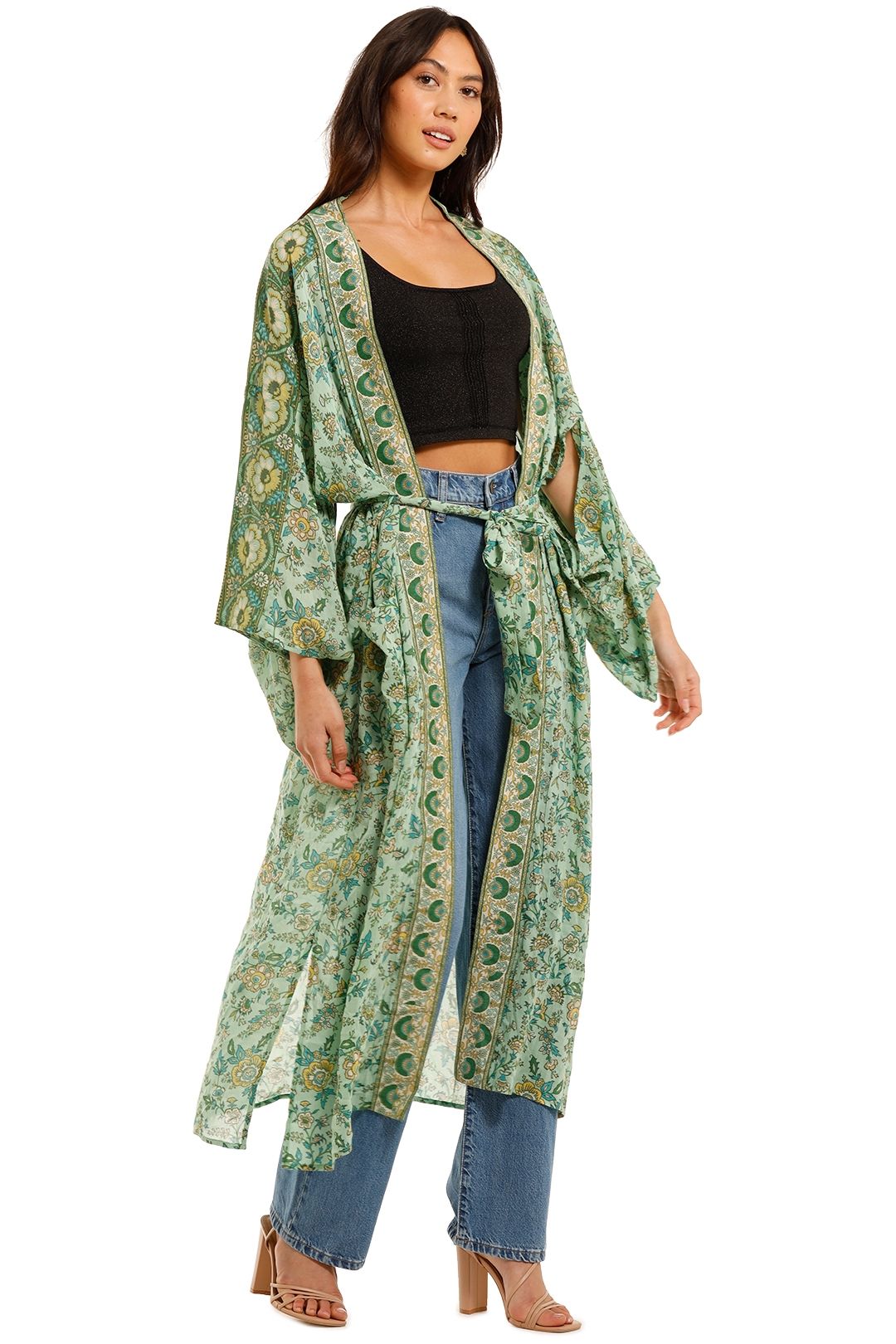 Hire Folk Song Robe Sage Spell GlamCorner