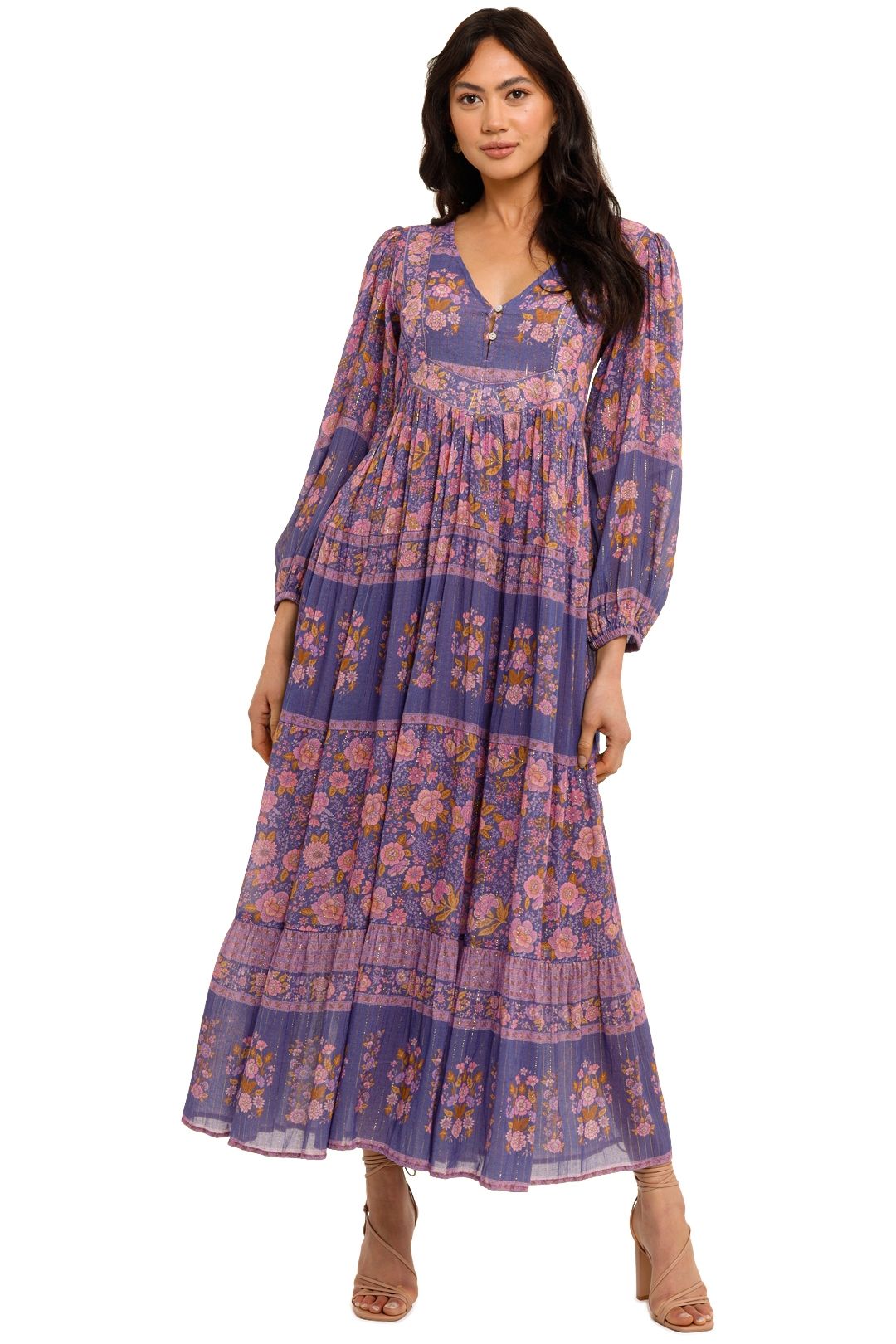 Hire Juniper Gown in Violet | Spell 