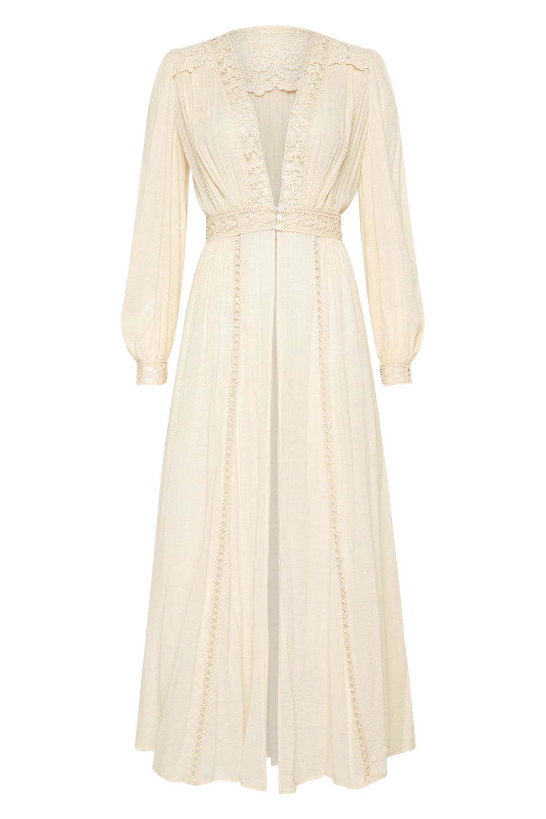 Le Gauze Lace Duster Spell Glamcorner