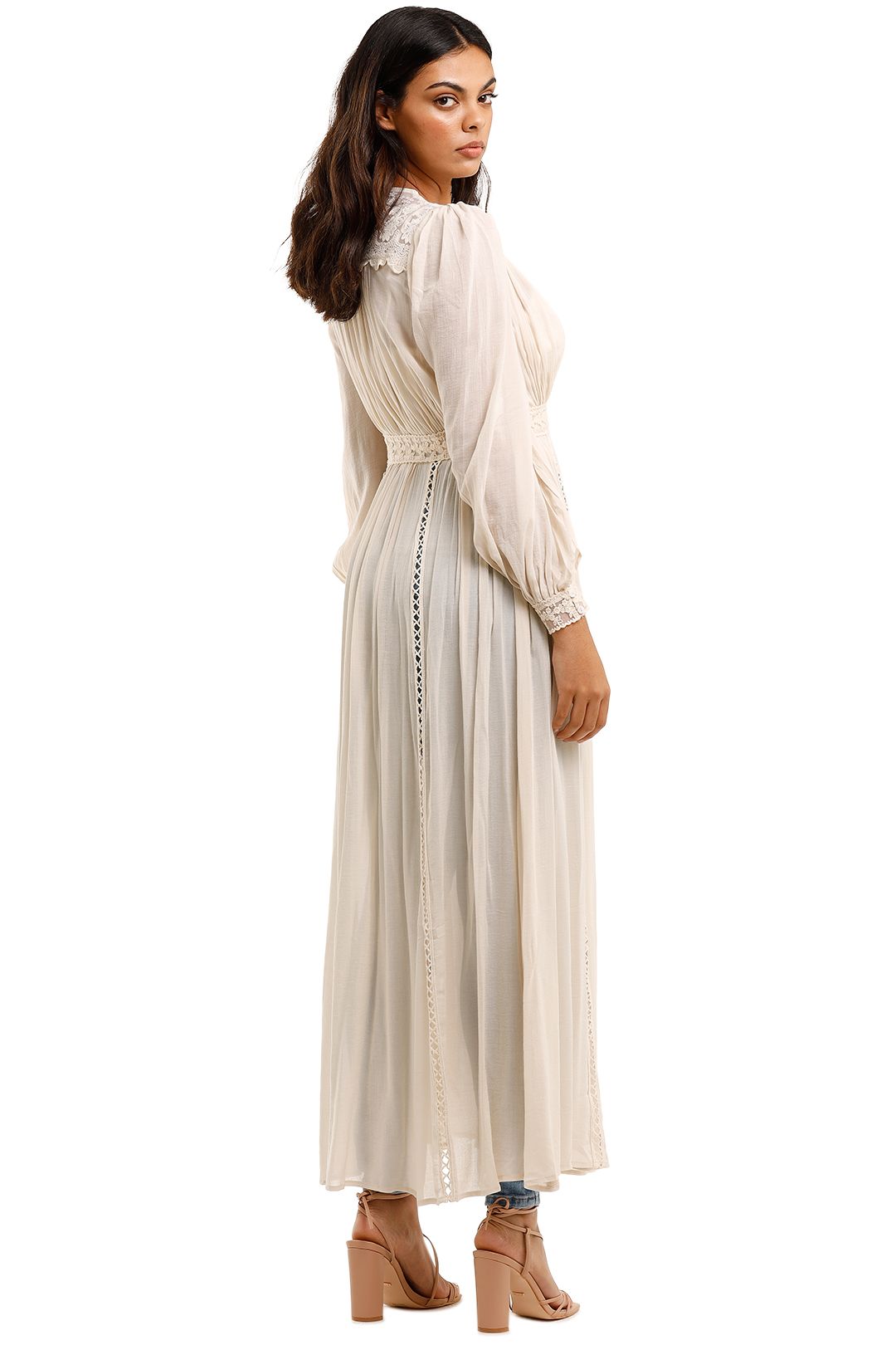 Spell Le Gauze Lace Duster Maxi Length