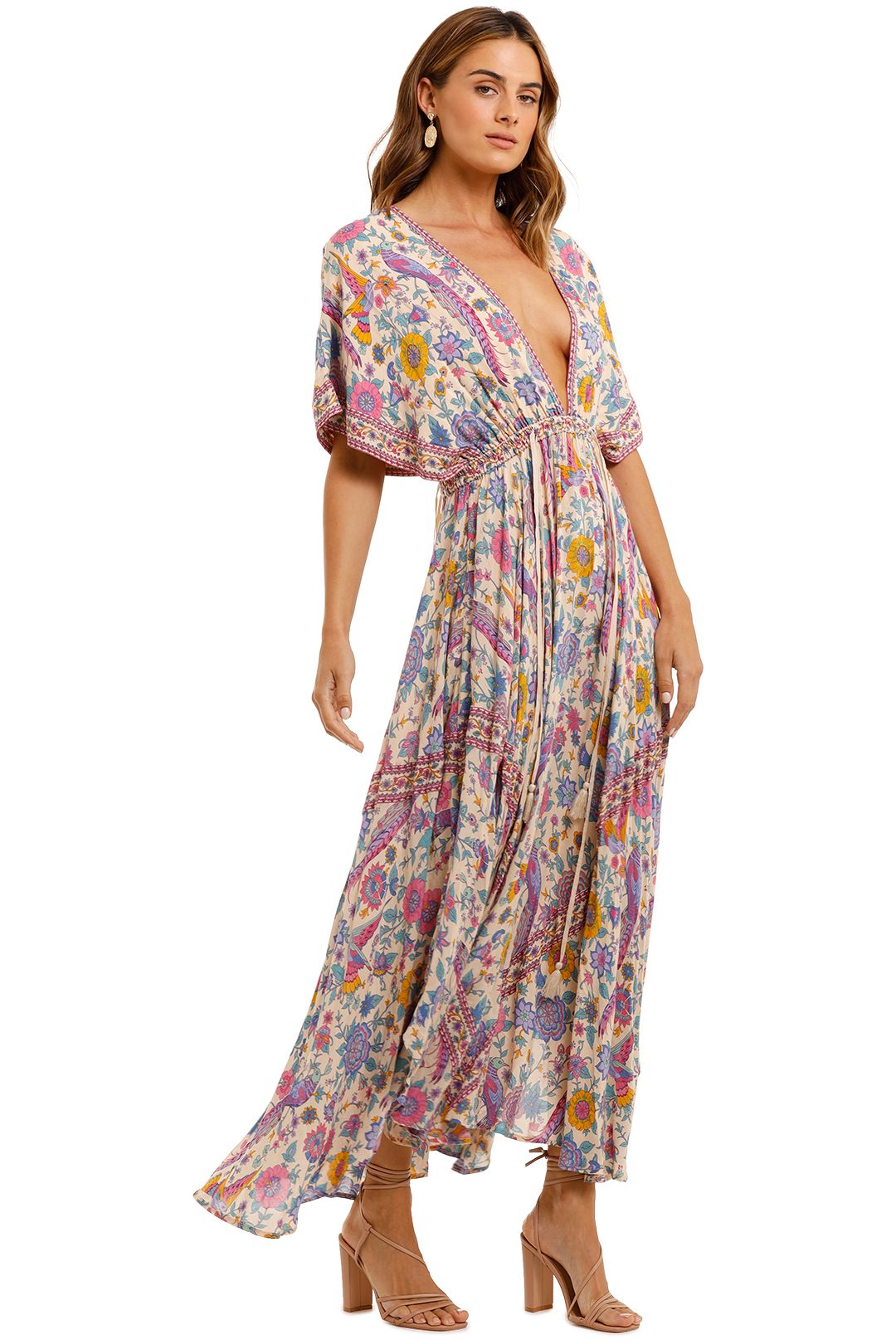 Hire Lovebird Half Moon Gown | Spell | GlamCorner