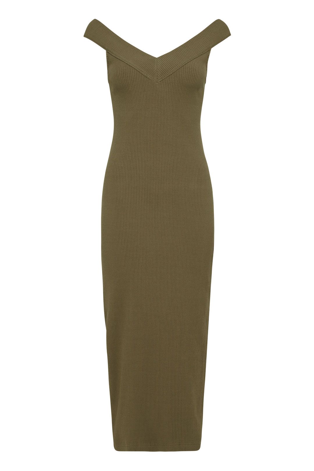 Spell Mazzy Ribbed Dress Fitted