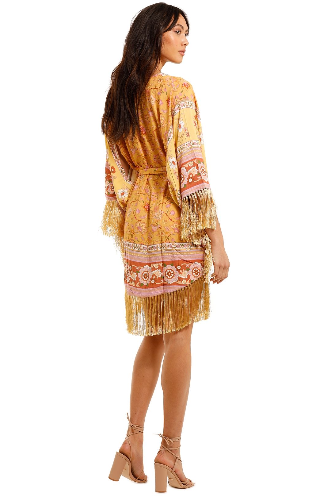 Hire Portobello Road Tassel Dress Mustard Seed Spell GlamCorner