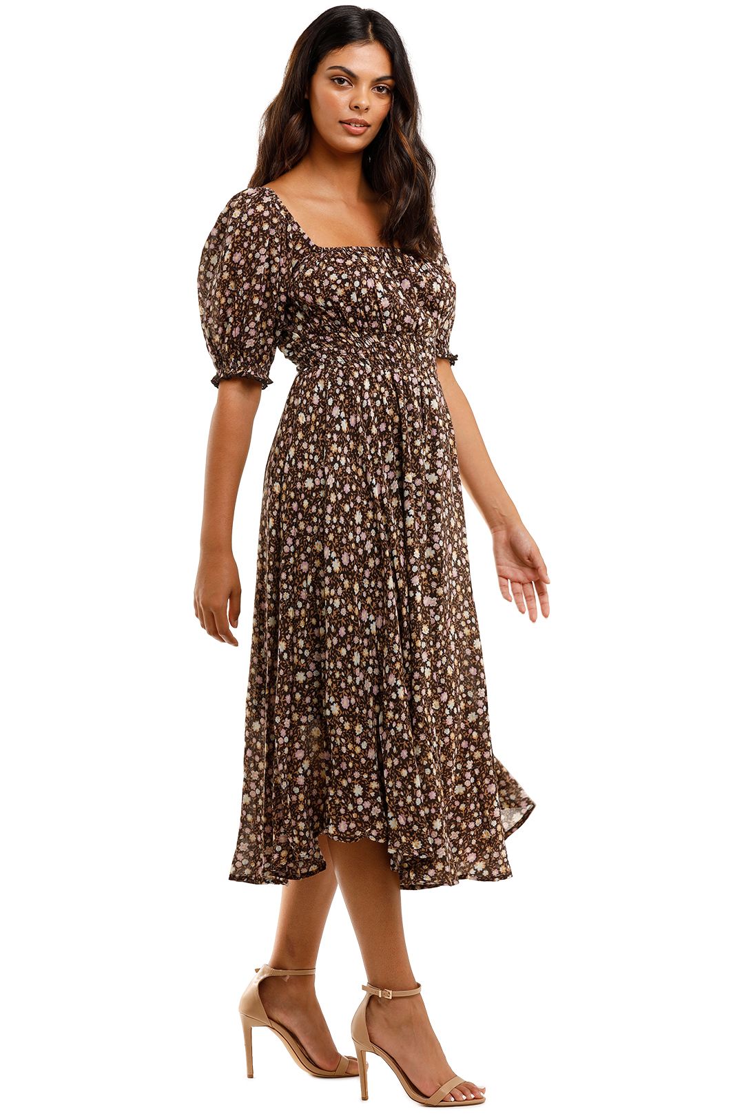 spell anne midi gown