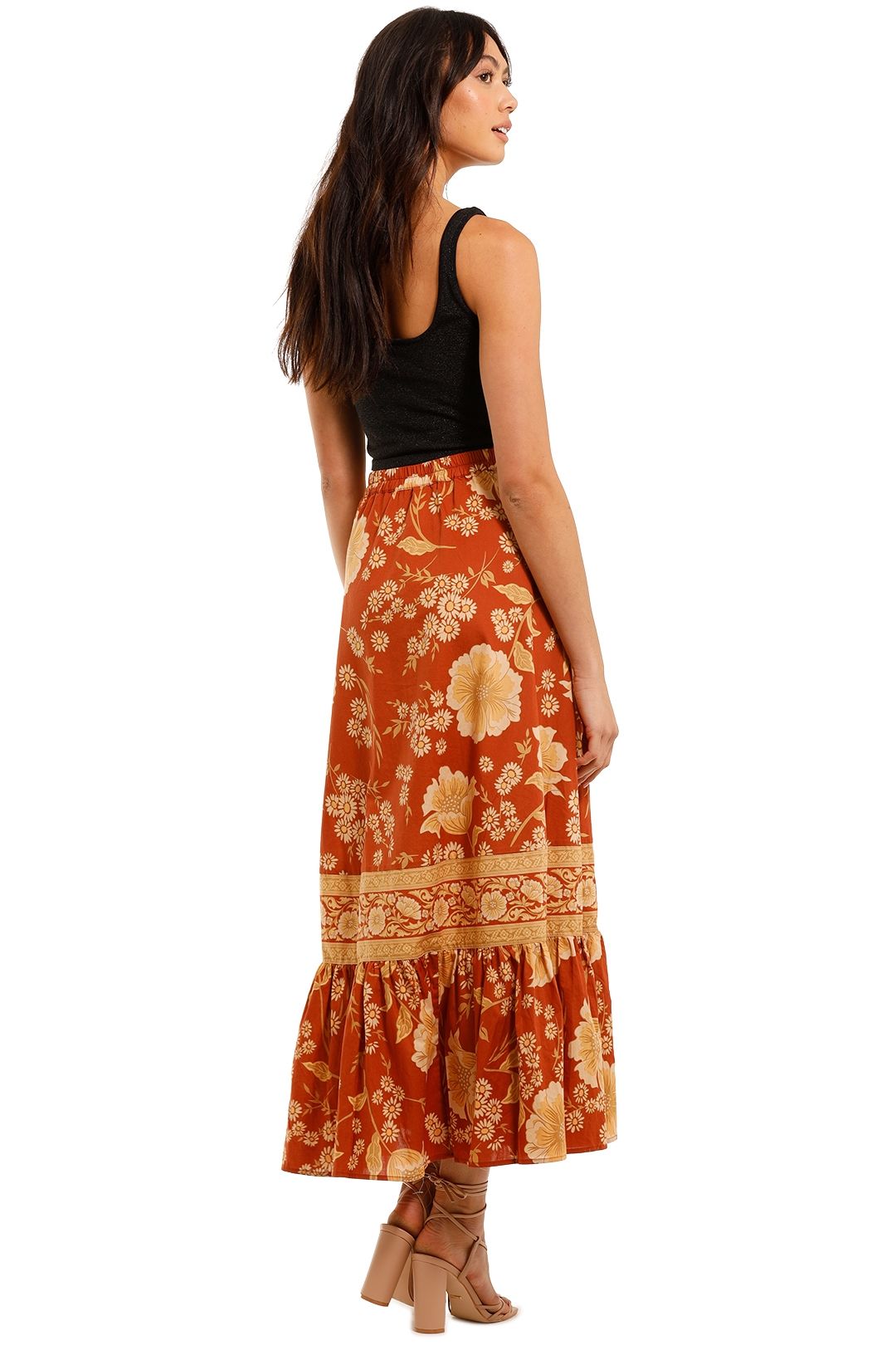 spell mystic maxi skirt