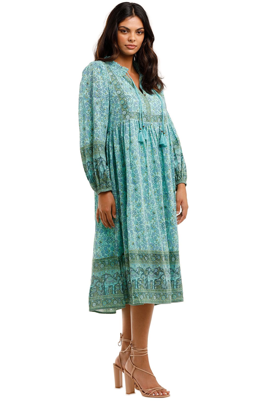 spell anne midi gown
