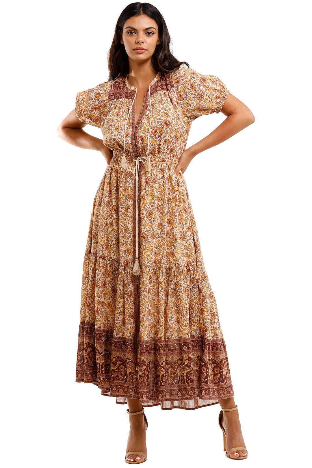 Spell Sundown Gown Spice maxi Dress