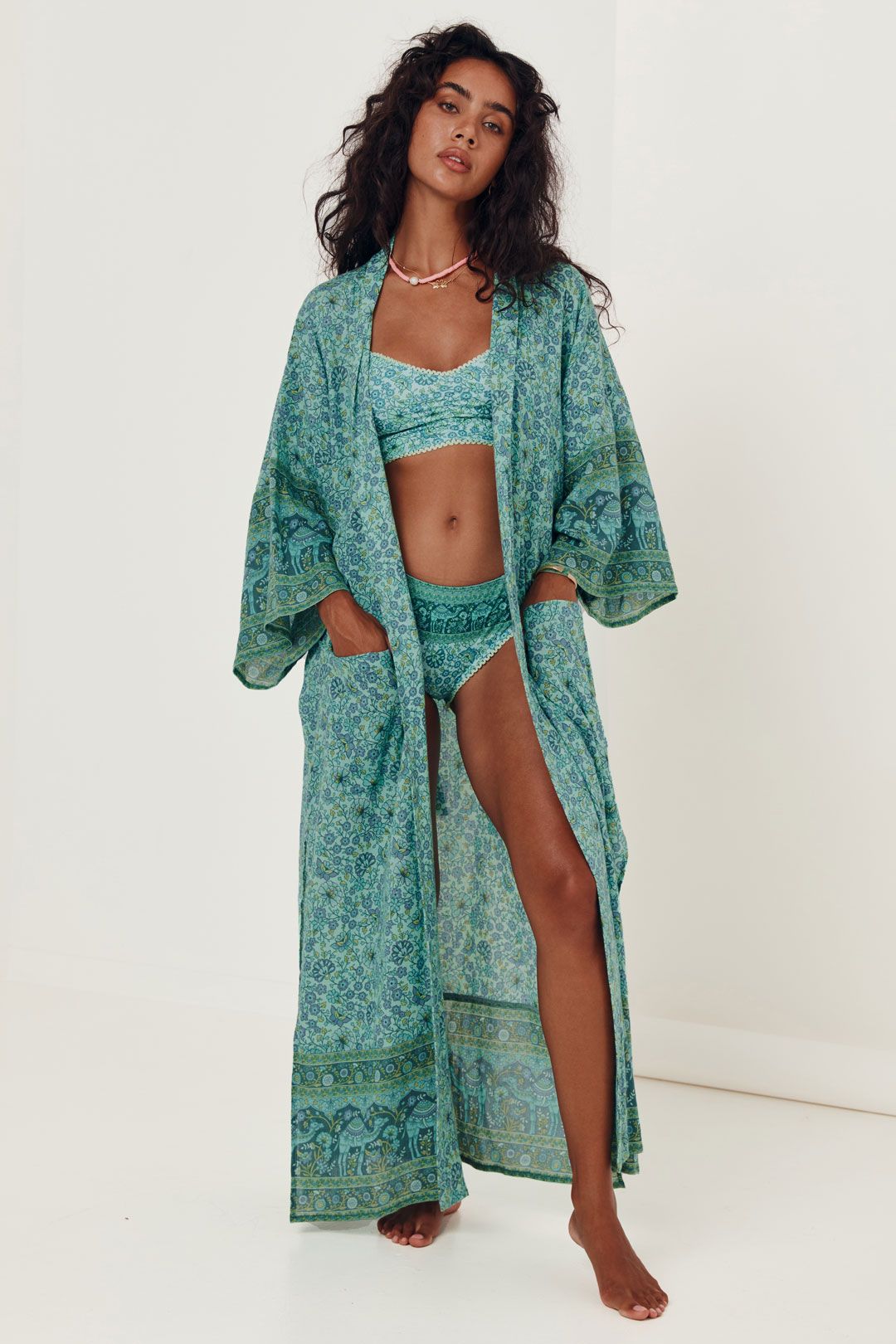 Sundown Maxi Robe | Spell | GlamCorner