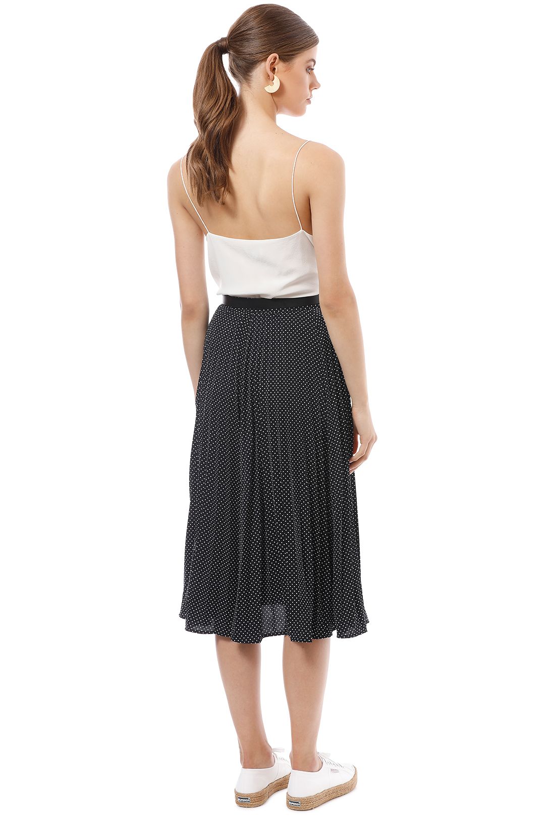 Eadie Spot Skirt by Sportscraft for Hire GlamCorner