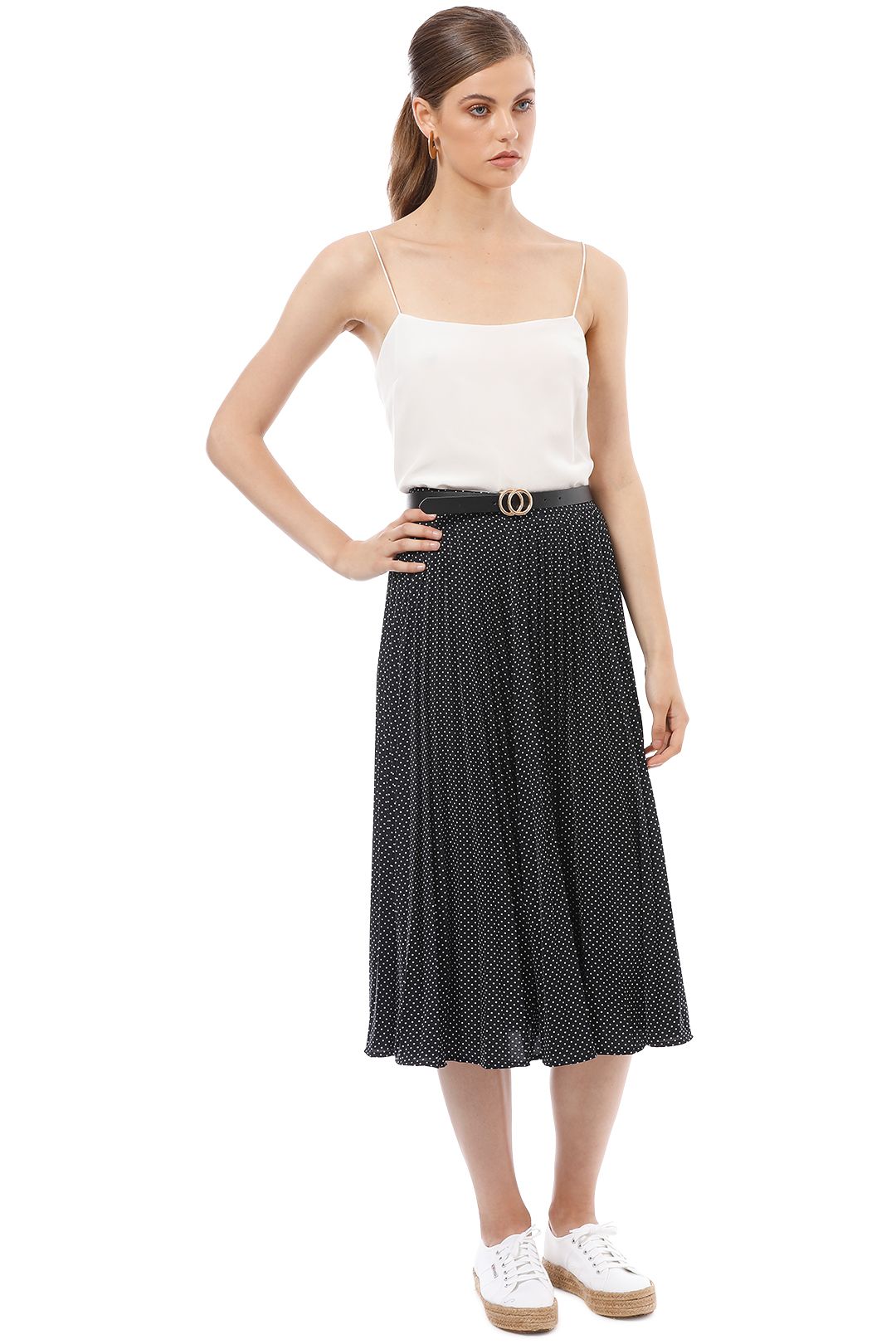 Eadie Spot Skirt by Sportscraft for Hire GlamCorner