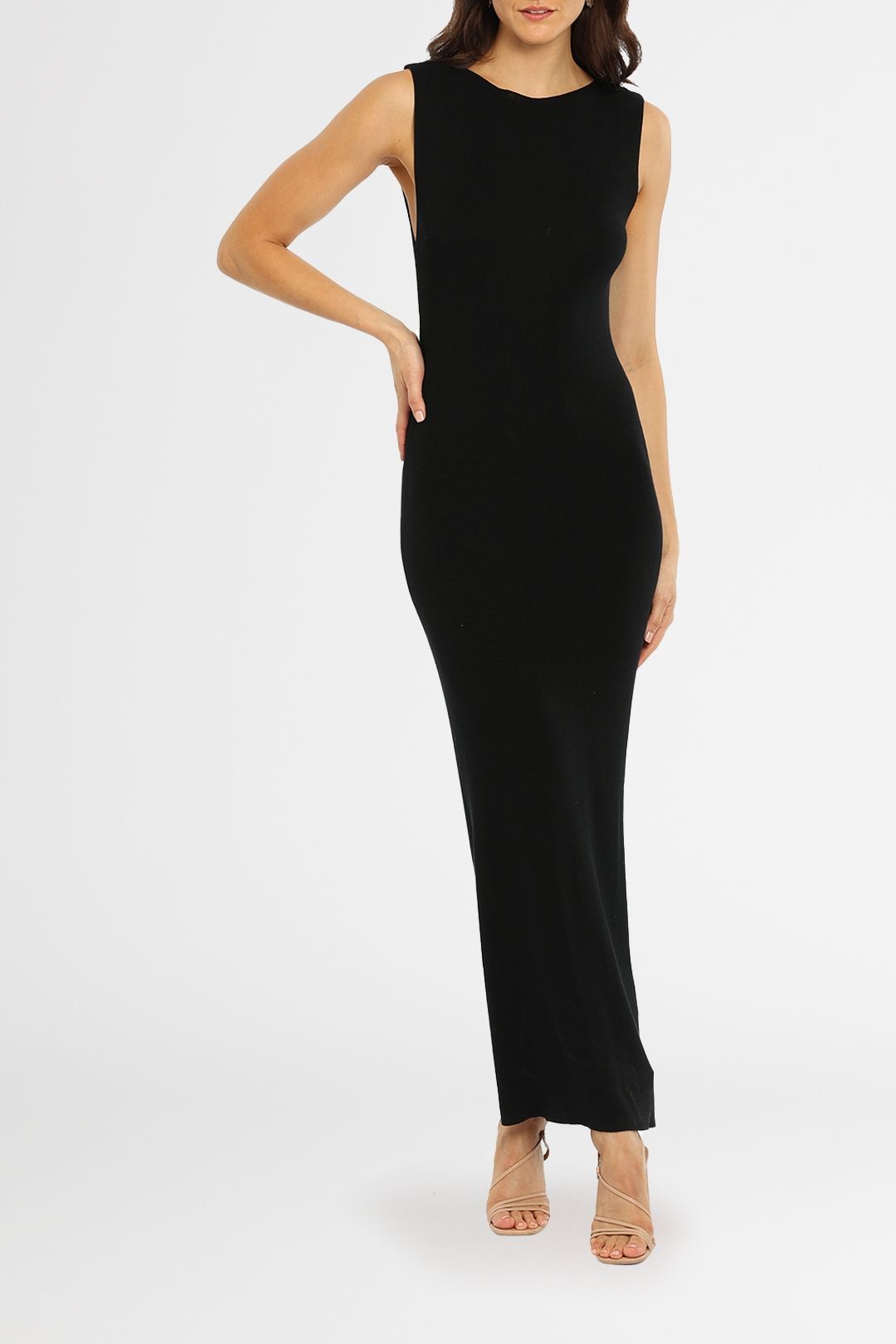 St Agni Vass Knit Dress Black