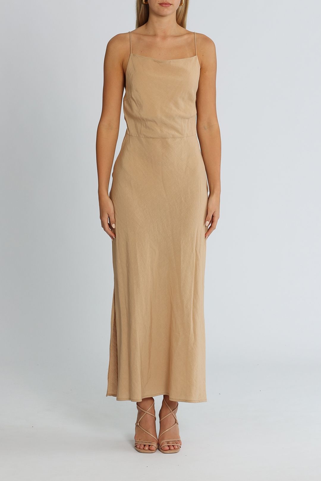 ST AGNI Paris Dress Beige
