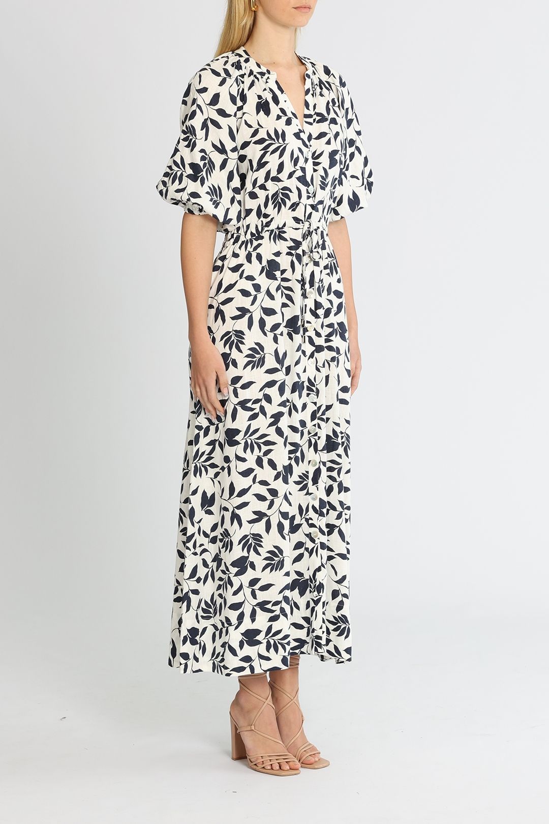 Staple The Label  Evelyn Midi Dress Tropical Print
