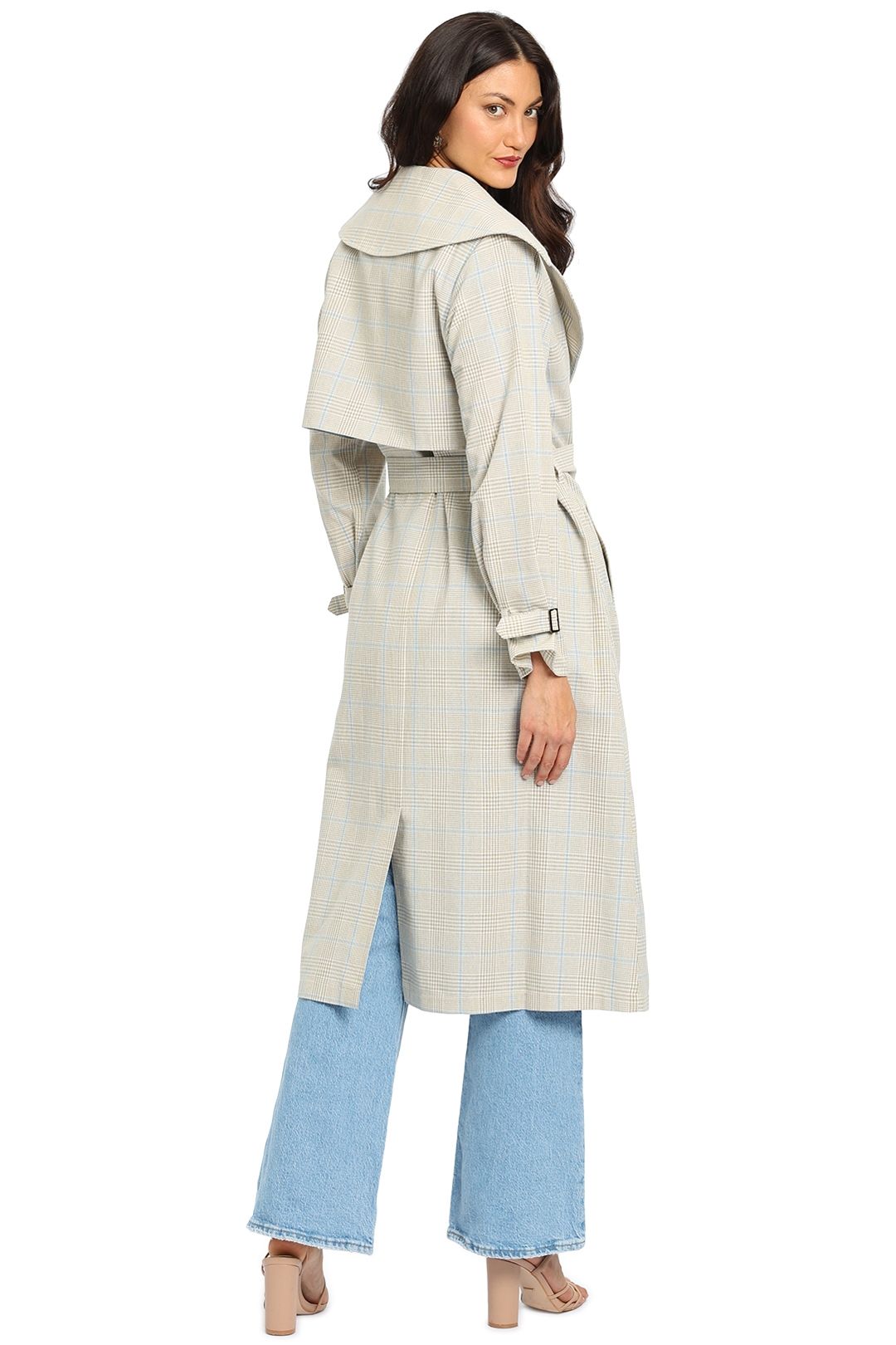 Staple The Label Margo Trench Coat Long Sleeves