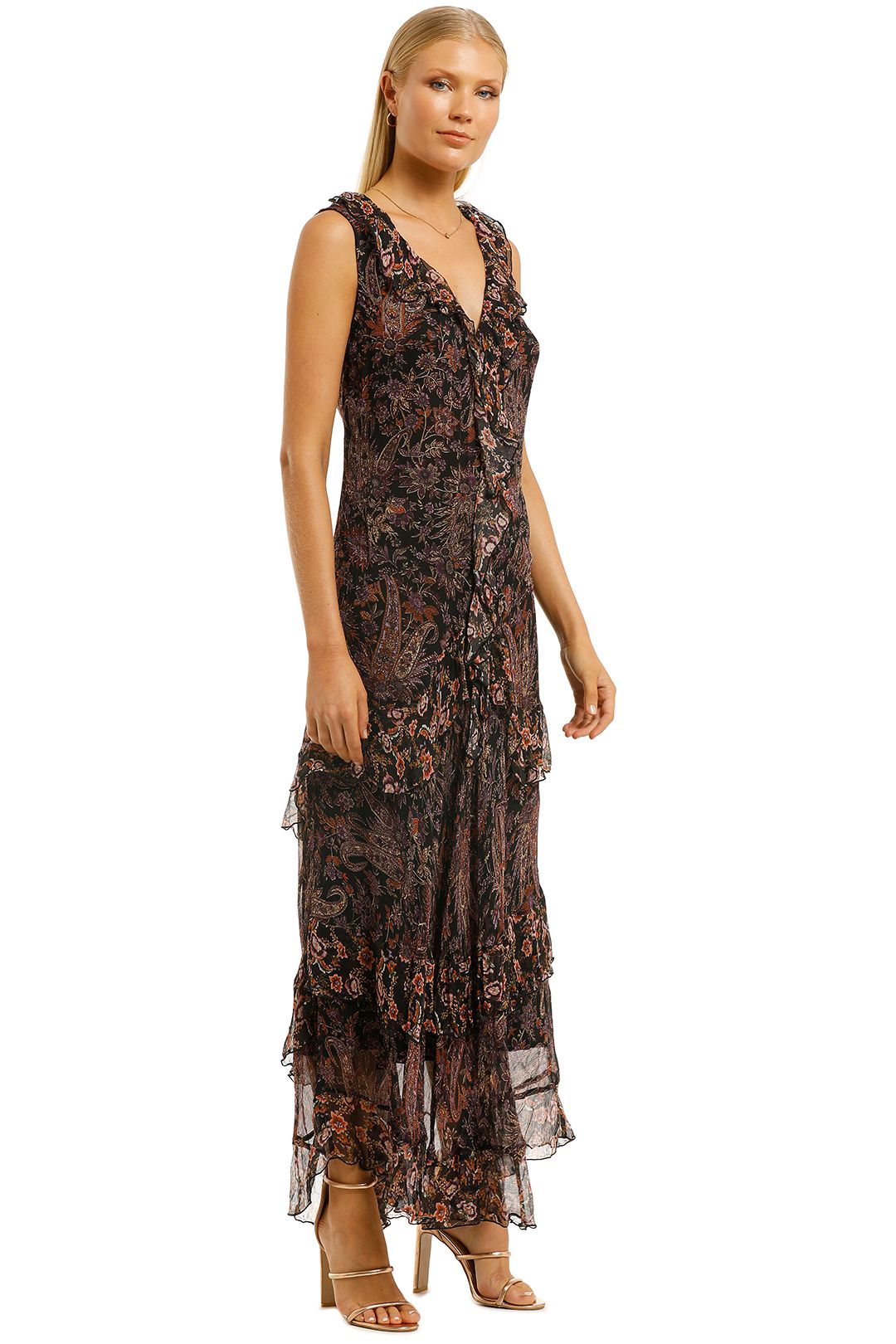 Stevie-May-Cosmic-Love-Midi-Dress-Amethyst-Side