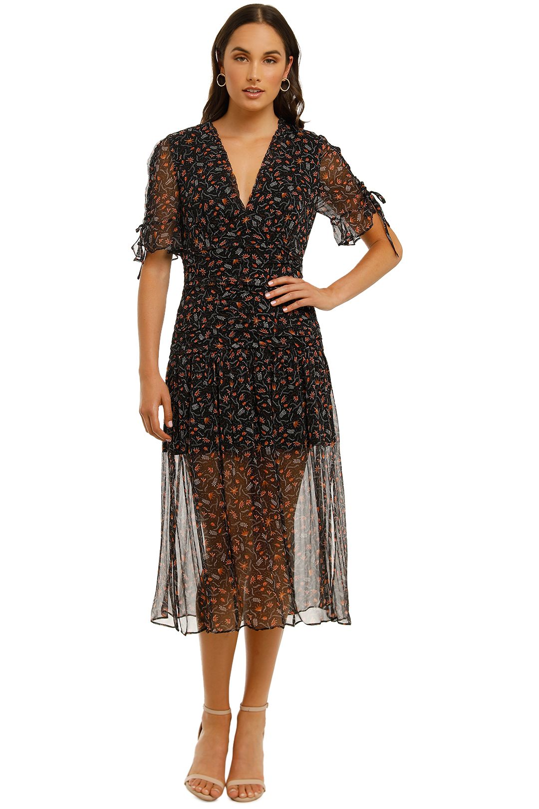 Stevie-May-Harriet-Midi-Dress-Silk-Road-Front