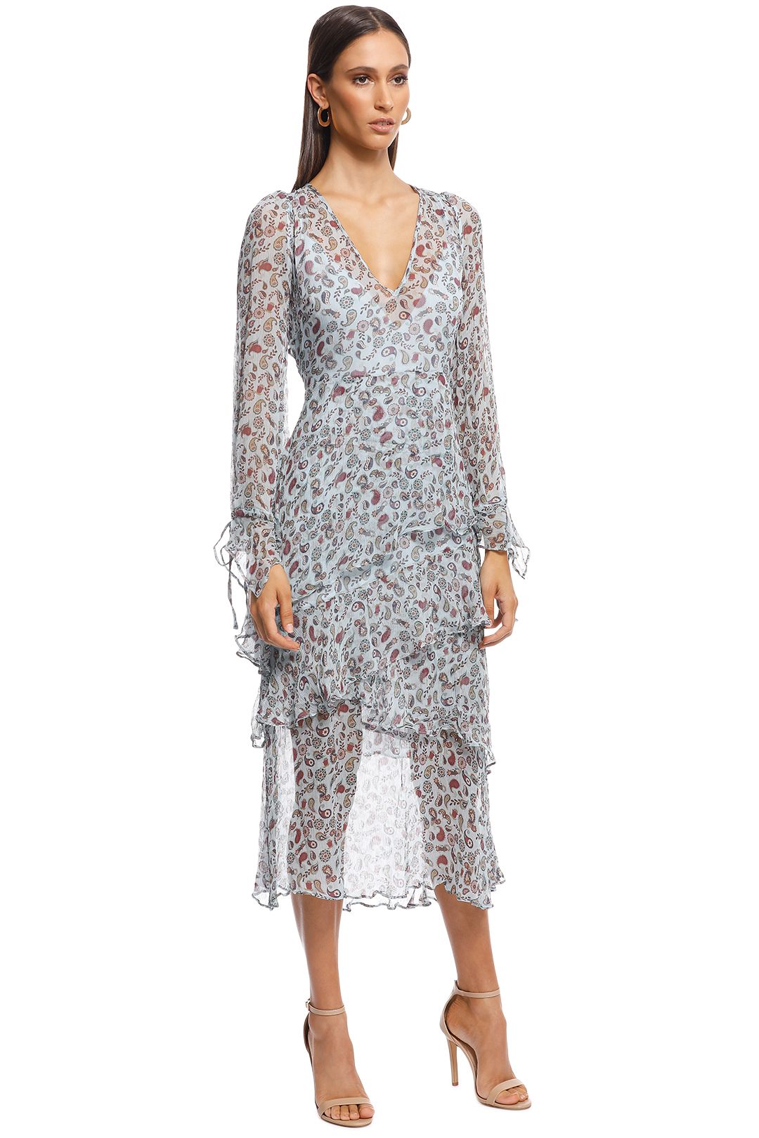 stevie may delilah midi dress