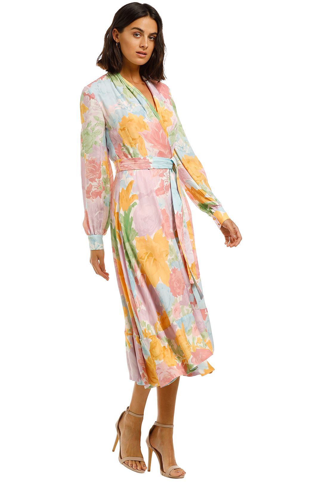 Stine-Goya-Reflection-Dress-Rose-Garden-Pastel-Side